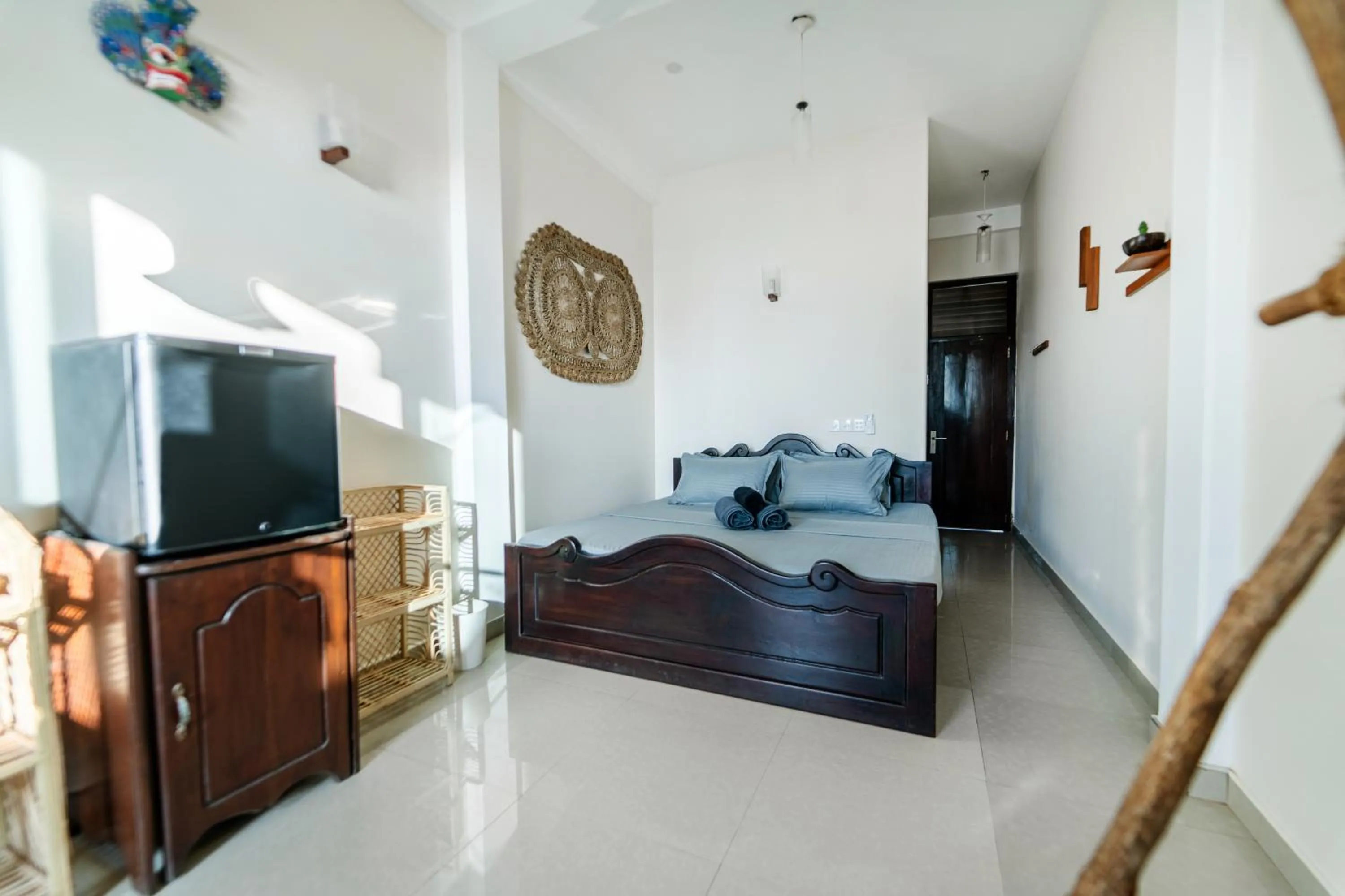 Bed in We Are Surfers Hotel