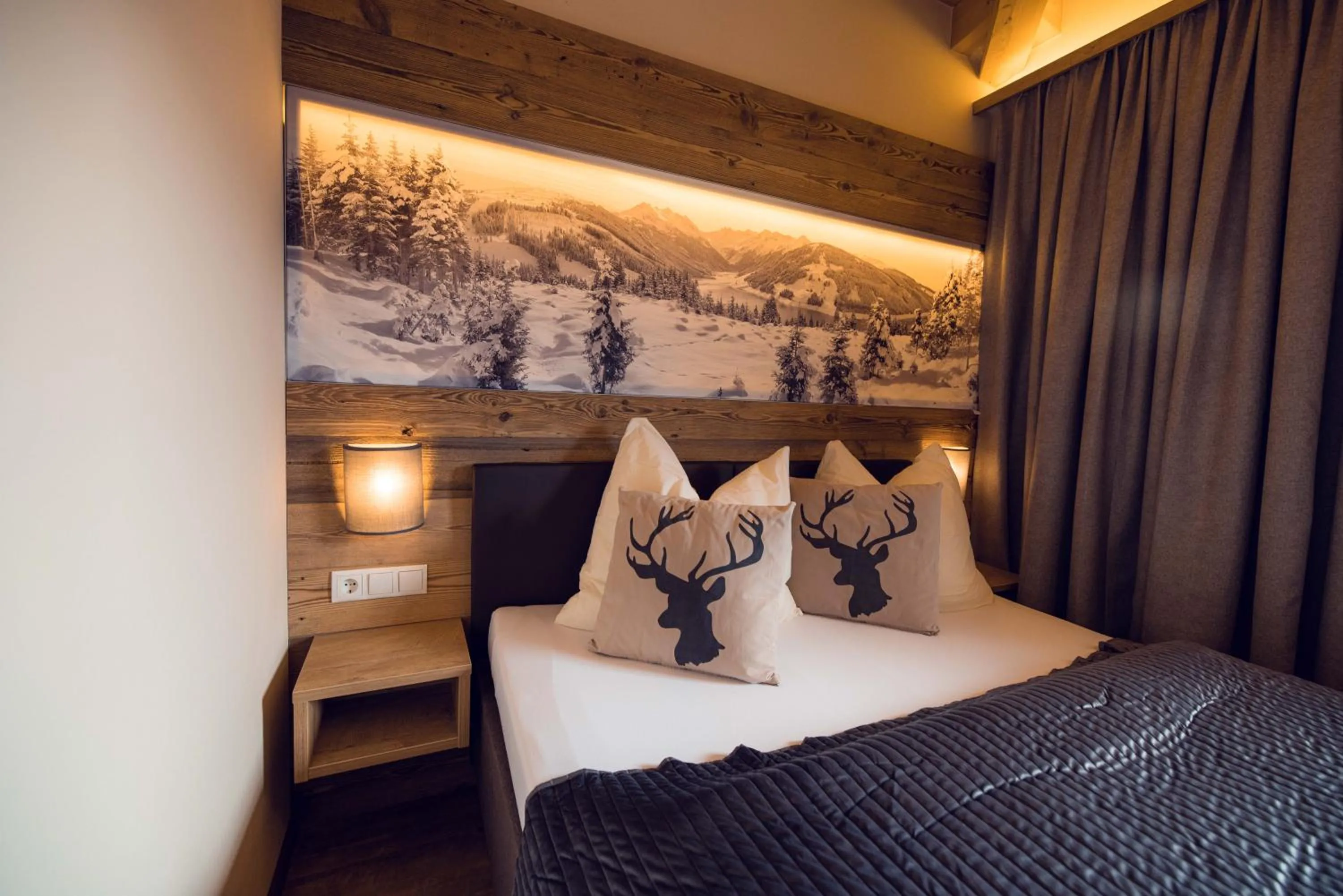 Bedroom, Bed in Chalet Arena