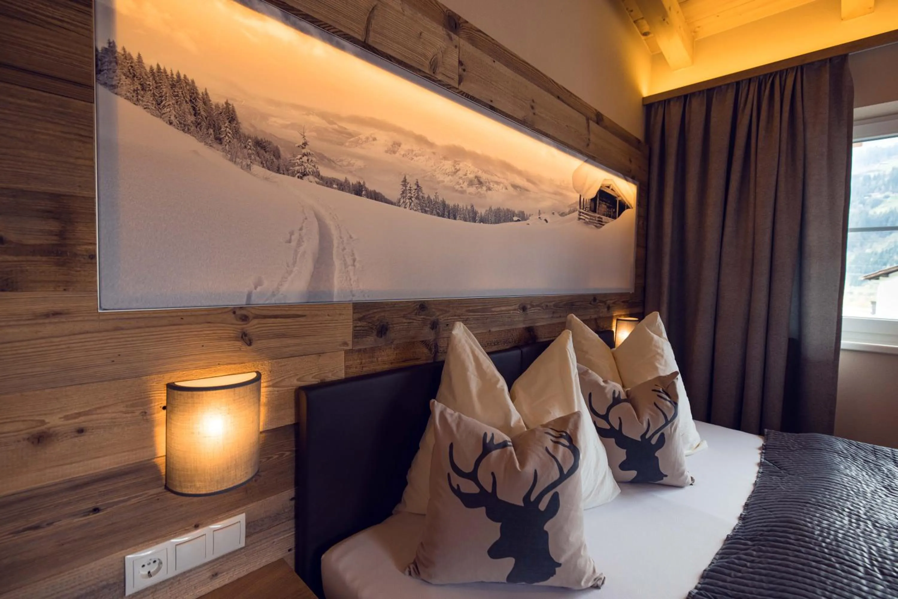 Bedroom, Bed in Chalet Arena