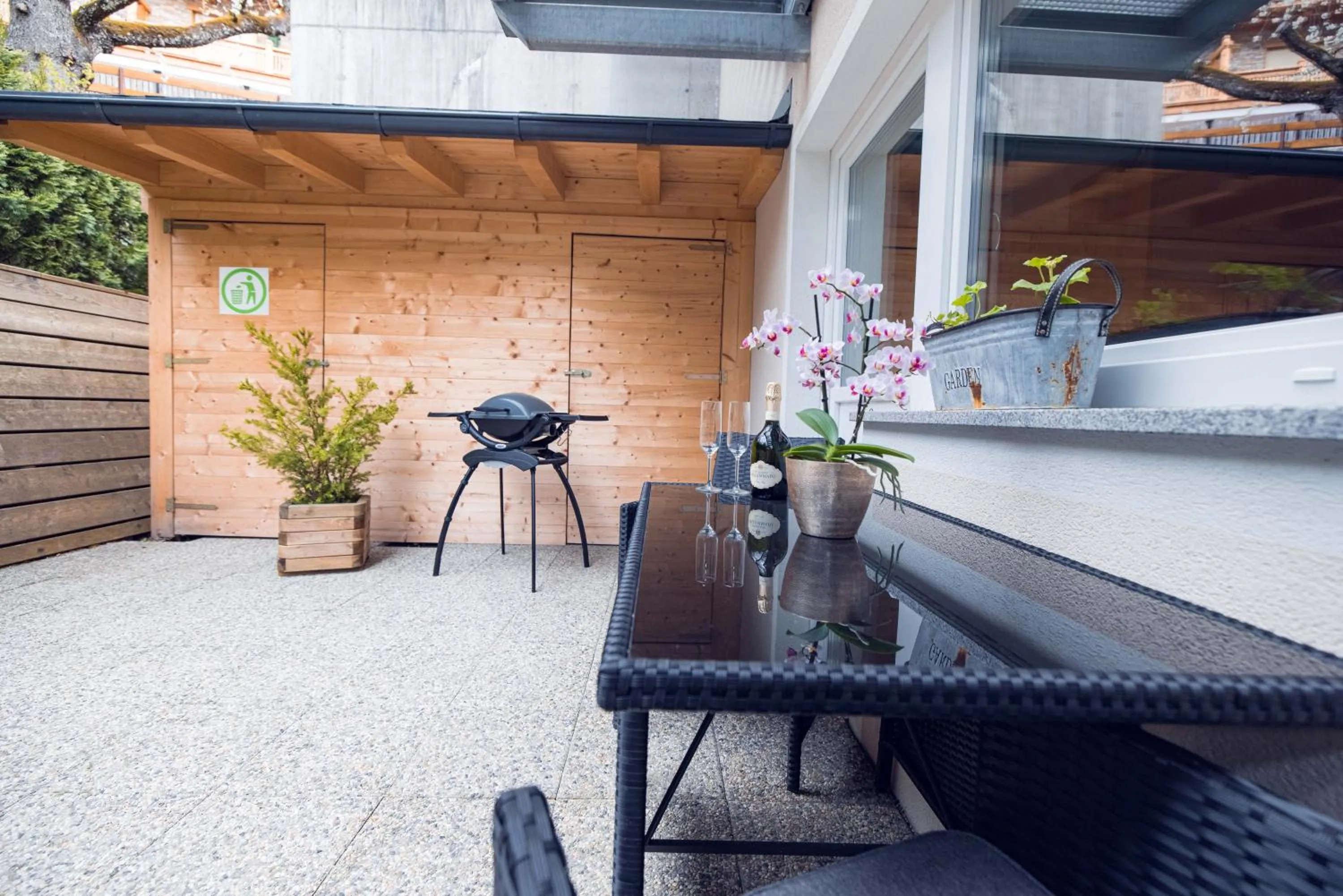 Patio in Chalet Arena