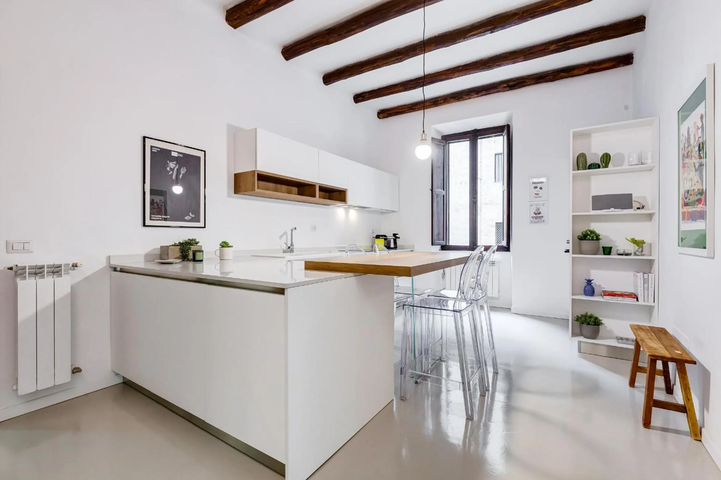 Kitchen or kitchenette in Colosseo Exclusive House by Premium Suites Collection
