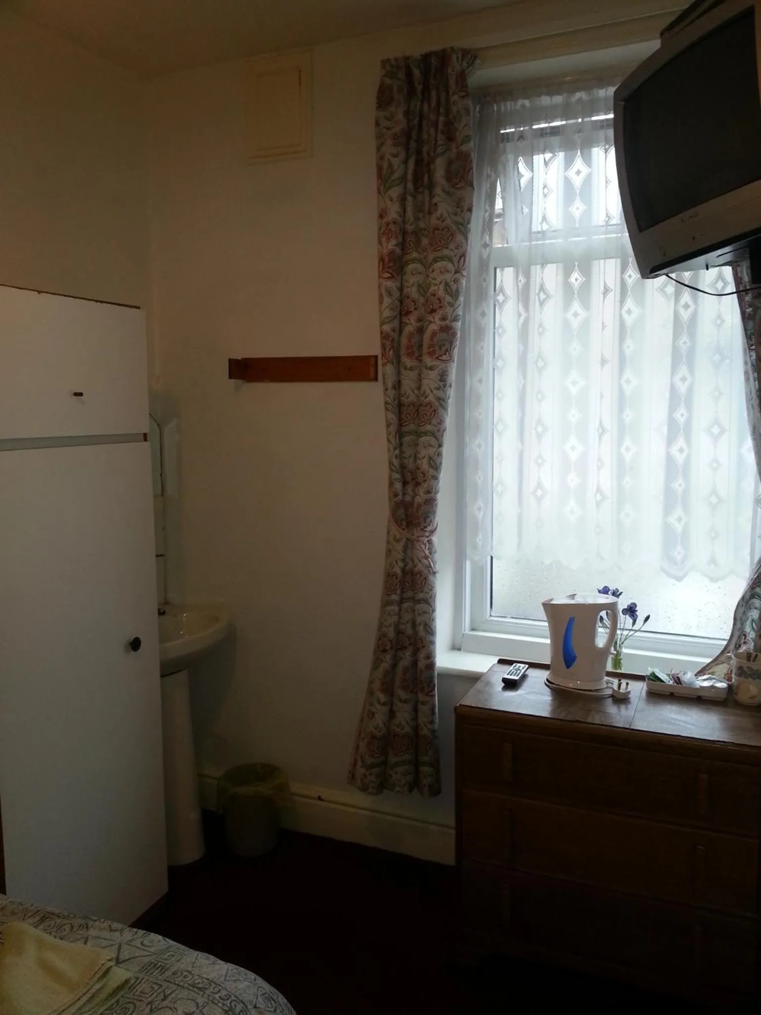 Decorative detail, Bed in Jesmond International Hotel