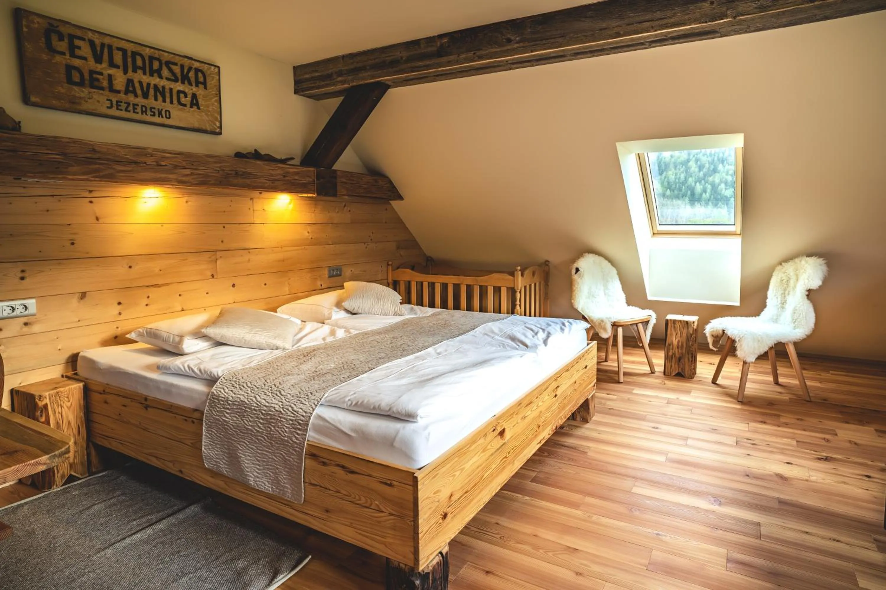 Bed in Tourist Farm Šenkova Domačija
