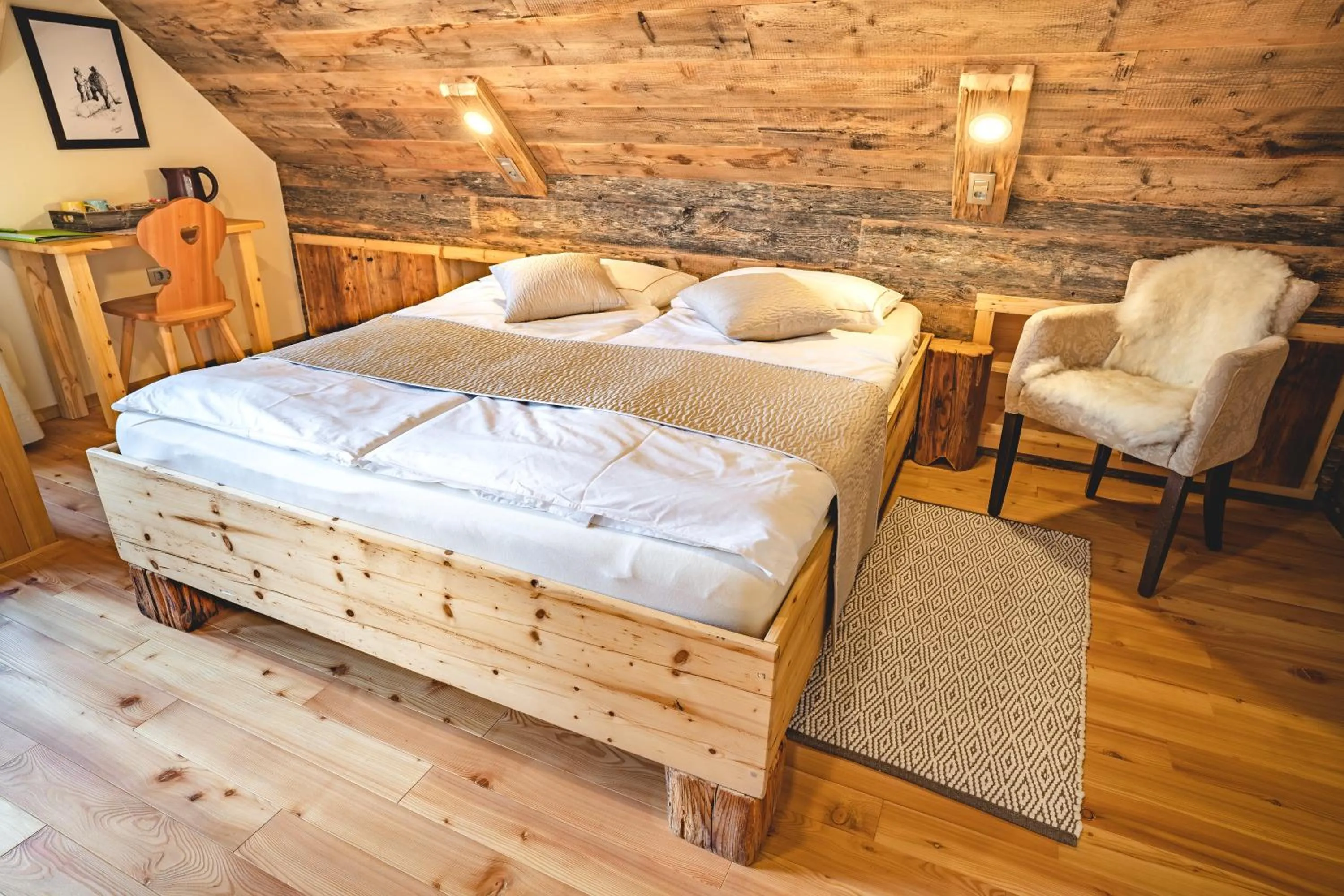 Bed in Tourist Farm Šenkova Domačija