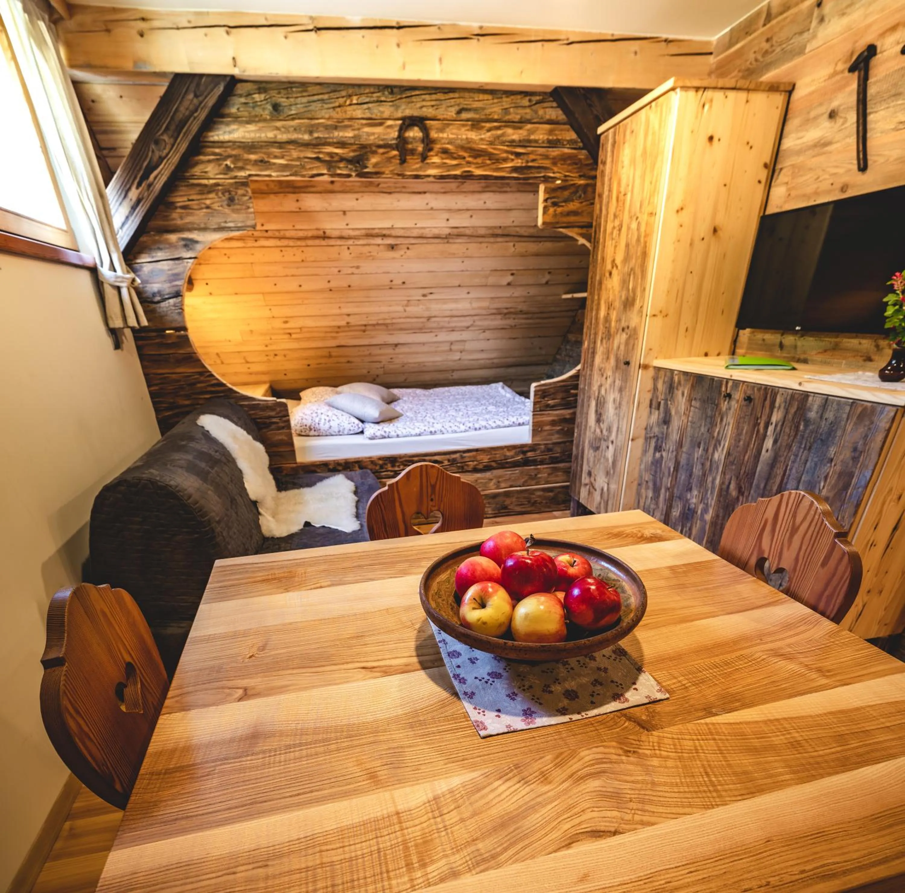 Living room in Tourist Farm Šenkova Domačija