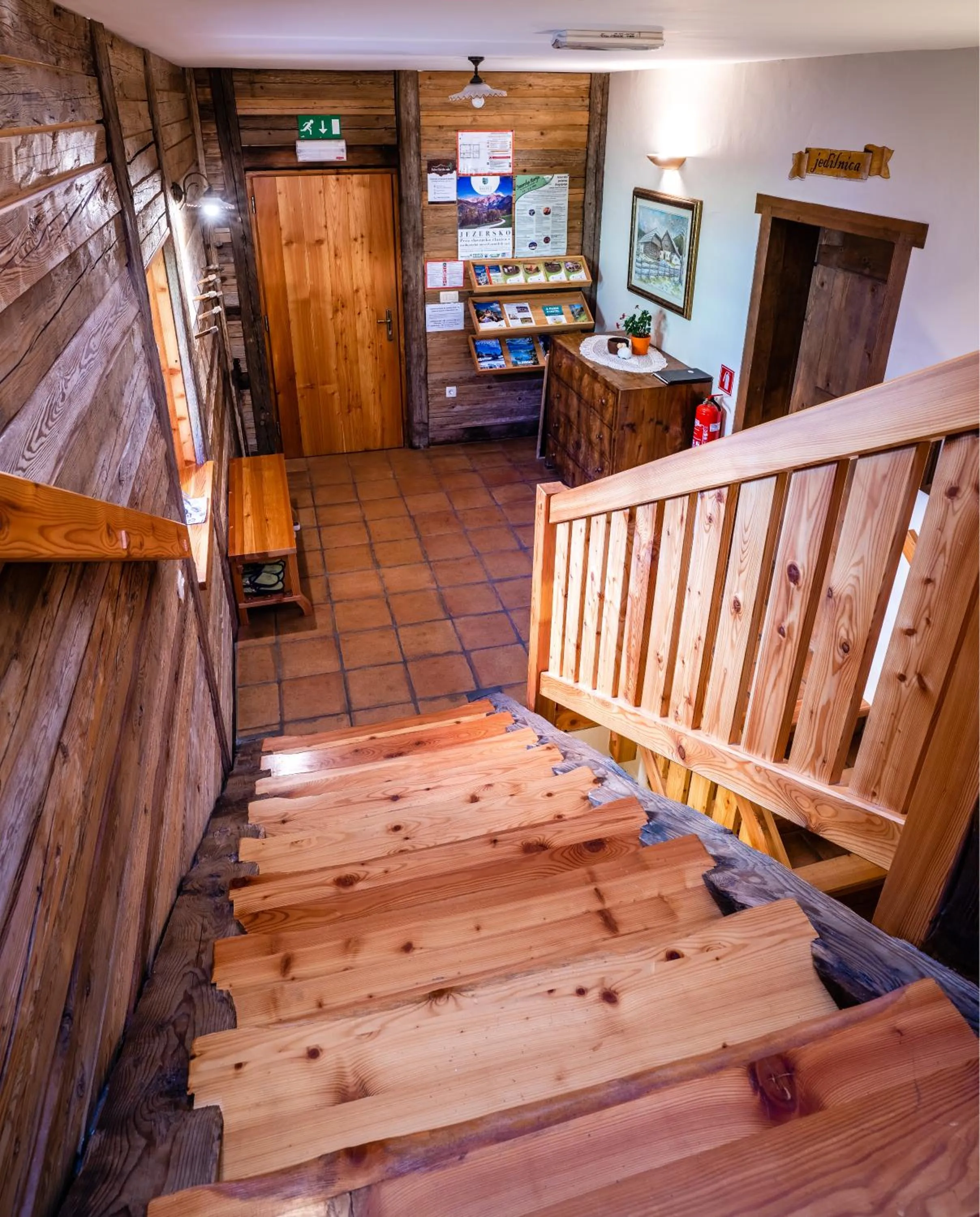 Lobby or reception in Tourist Farm Šenkova Domačija