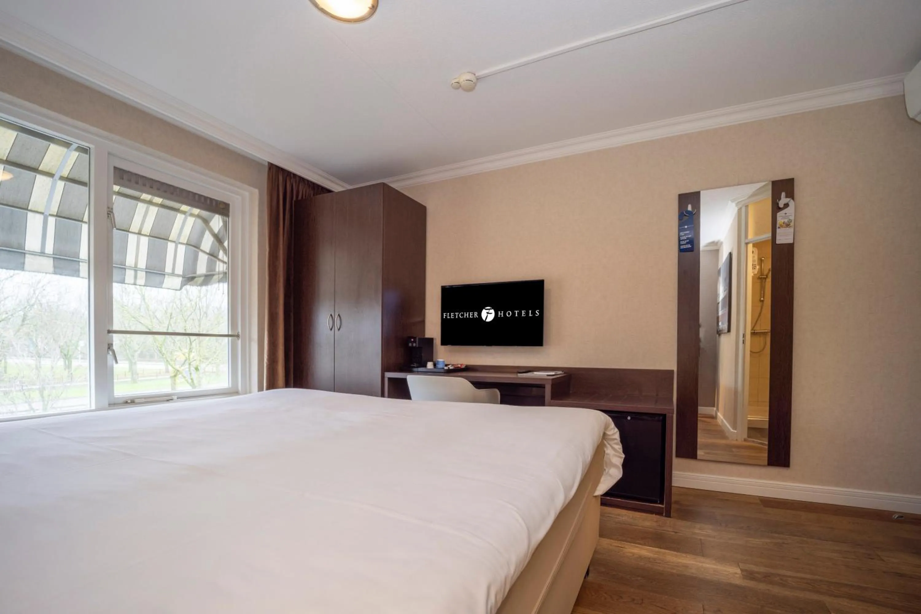 Bedroom, Bed in Fletcher Hotel-Restaurant Arneville-Middelburg