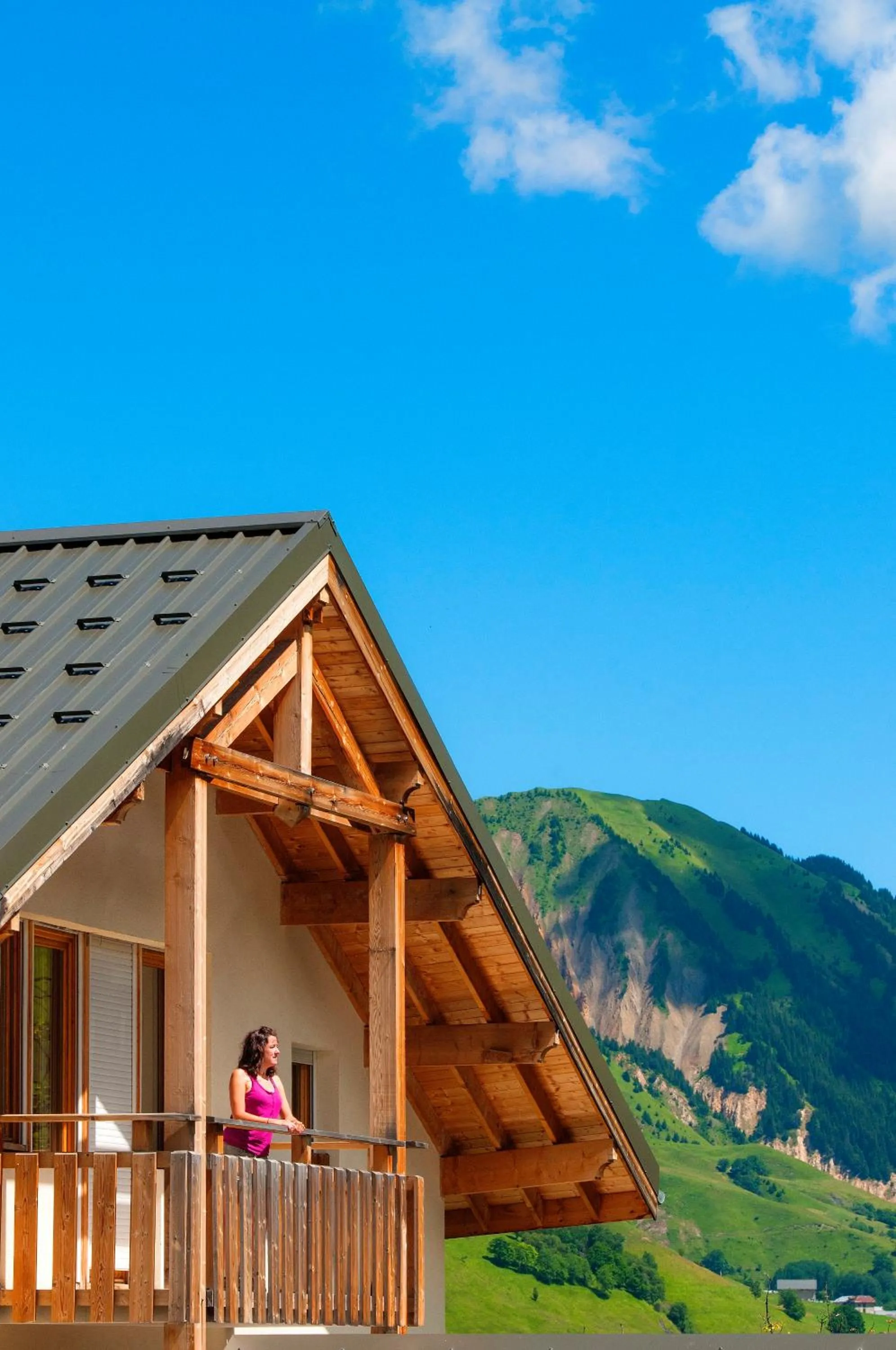 Mountain view in Résidence Goélia Le Balcon des Neiges