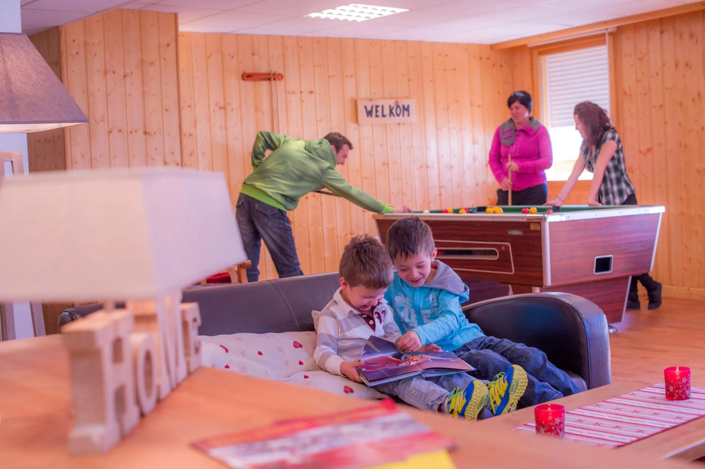 Billiard in Résidence Goélia Le Balcon des Neiges