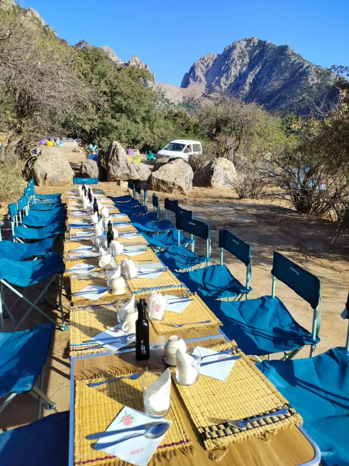 Natural landscape in Dar Zaghouan