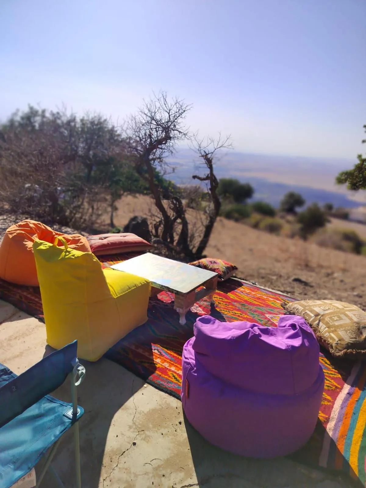 Natural landscape in Dar Zaghouan