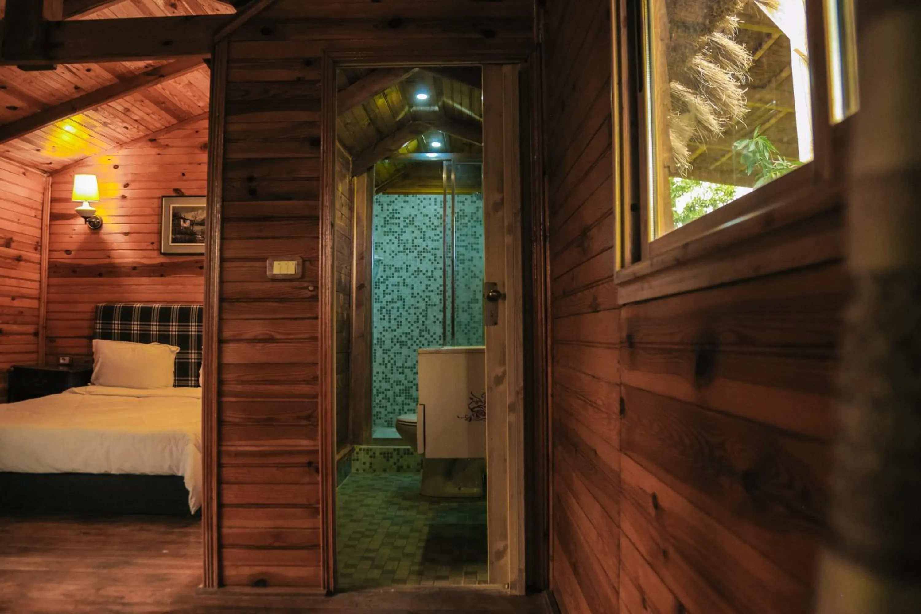 Bathroom, Bed in Dar Zaghouan