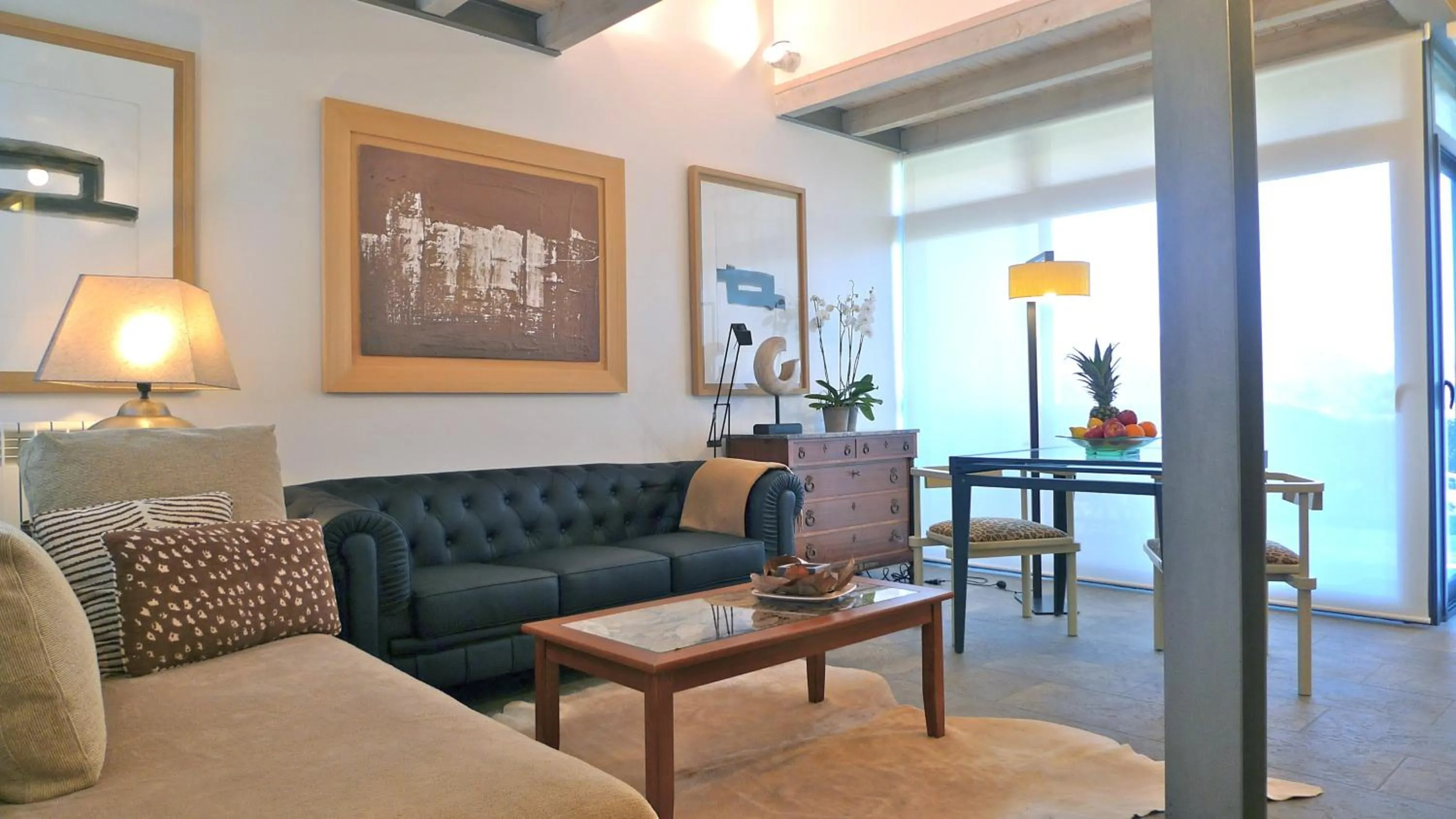 Living room in Las Villas de Cué