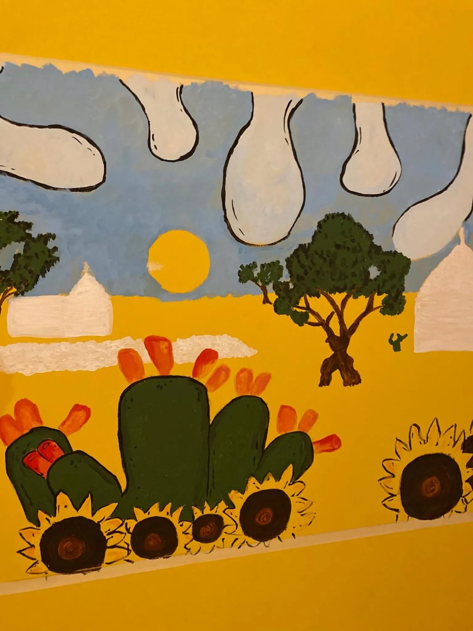 Decorative detail in Olive Tree