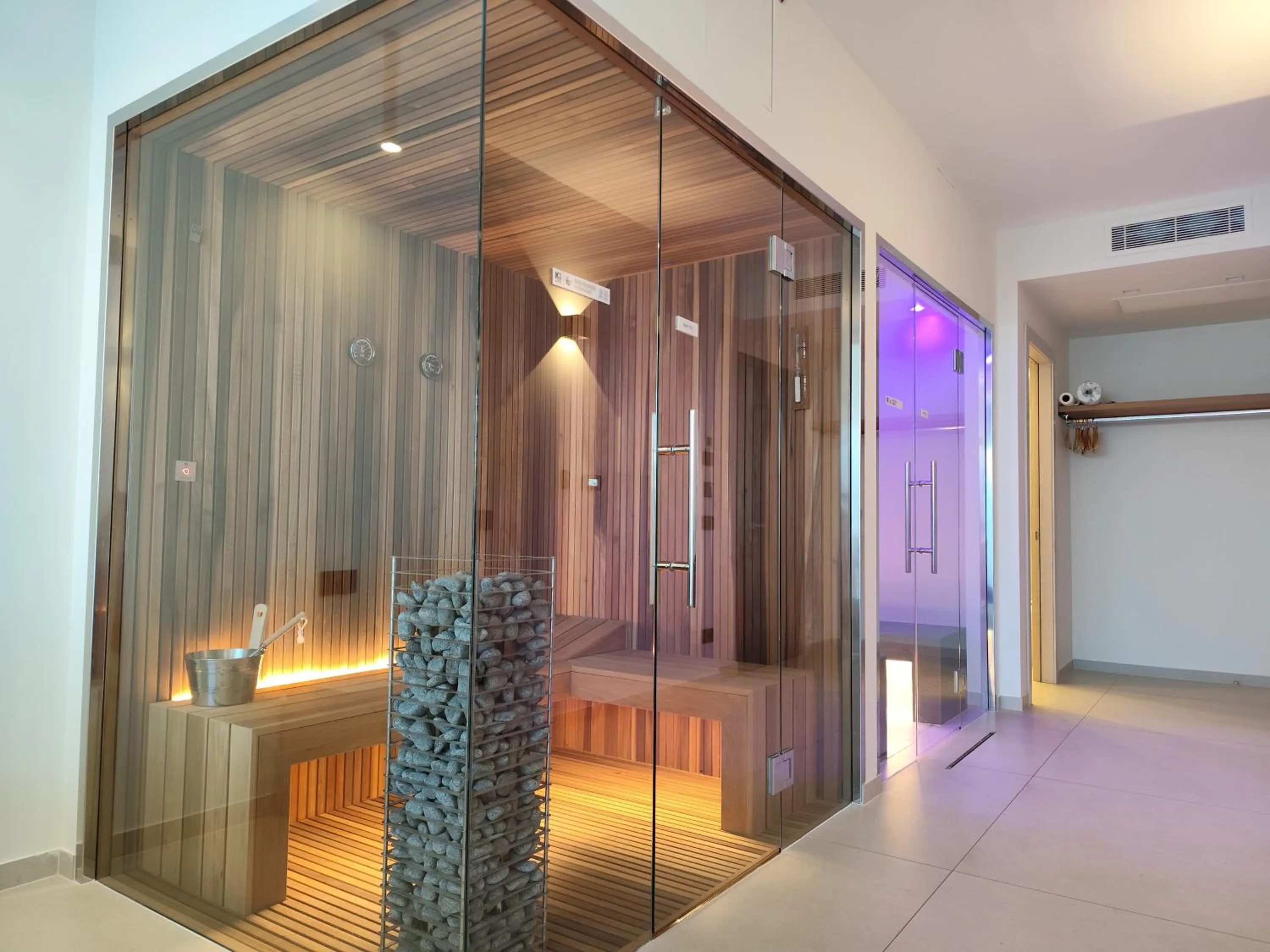 Sauna in Hotel Sporting Riccione