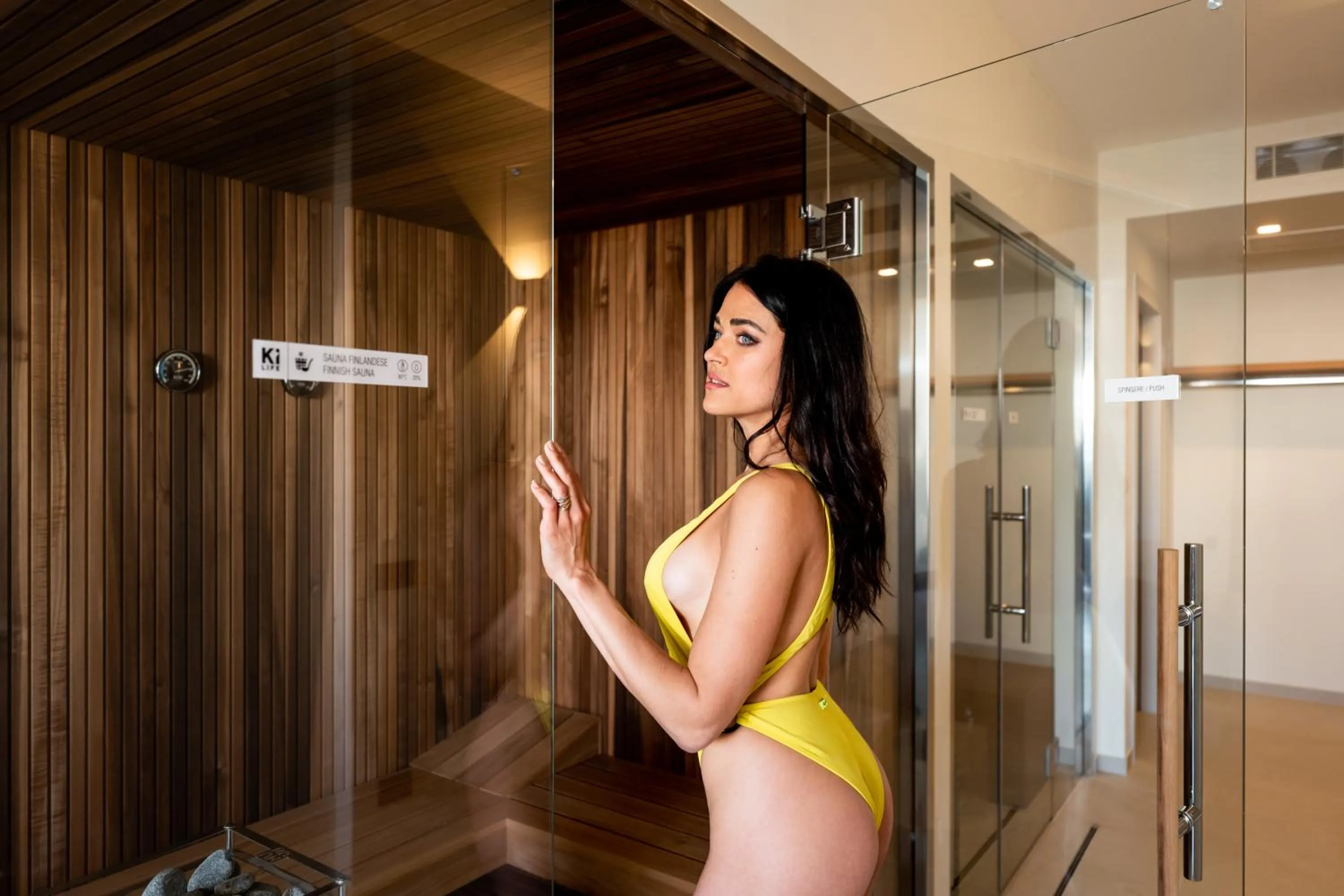 Sauna in Hotel Sporting Riccione