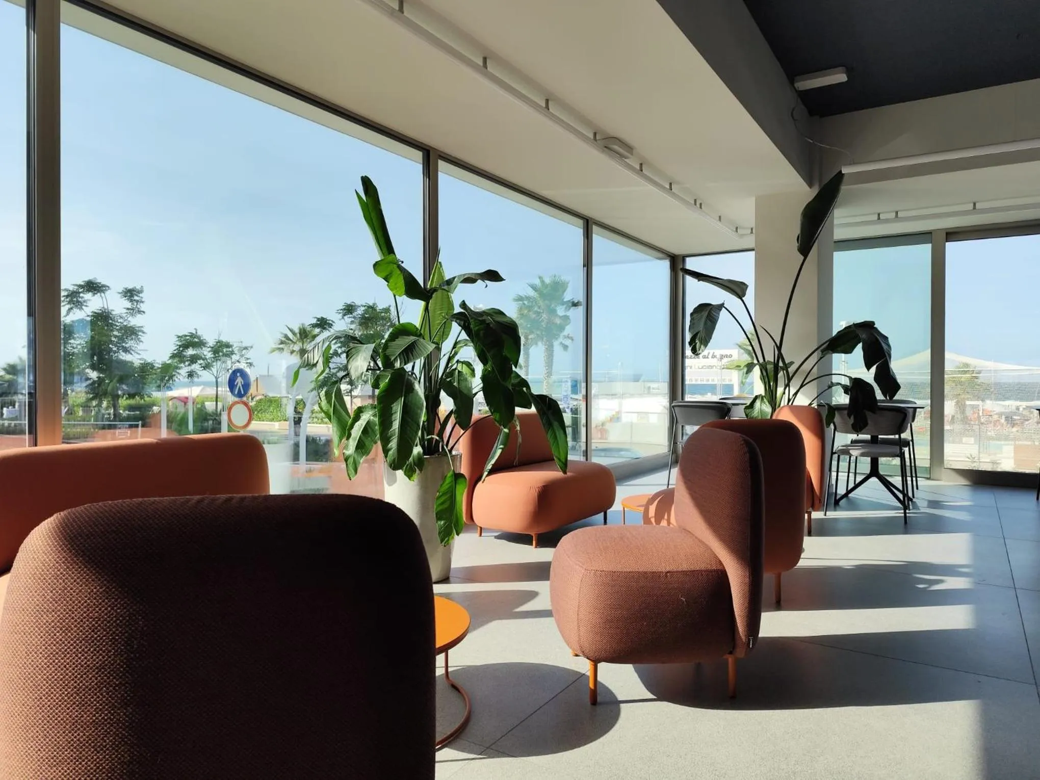 Lounge or bar in Hotel Sporting Riccione