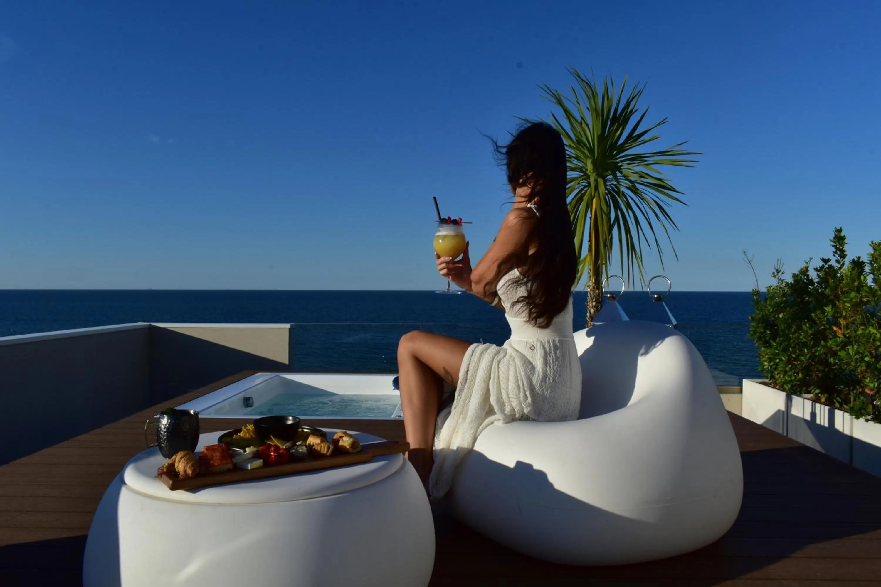 Balcony/Terrace in Hotel Sporting Riccione