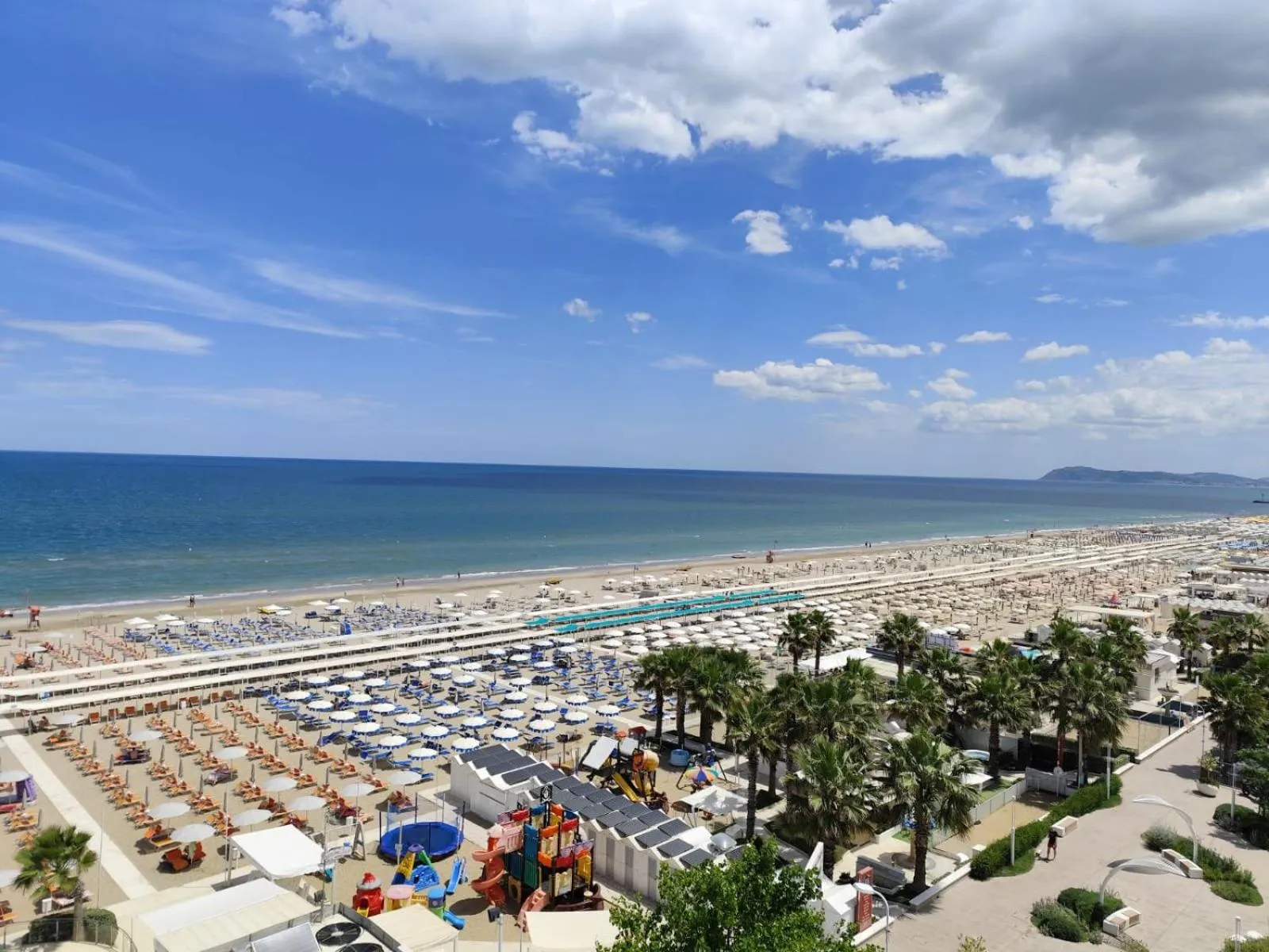 Sea view in Hotel Sporting Riccione