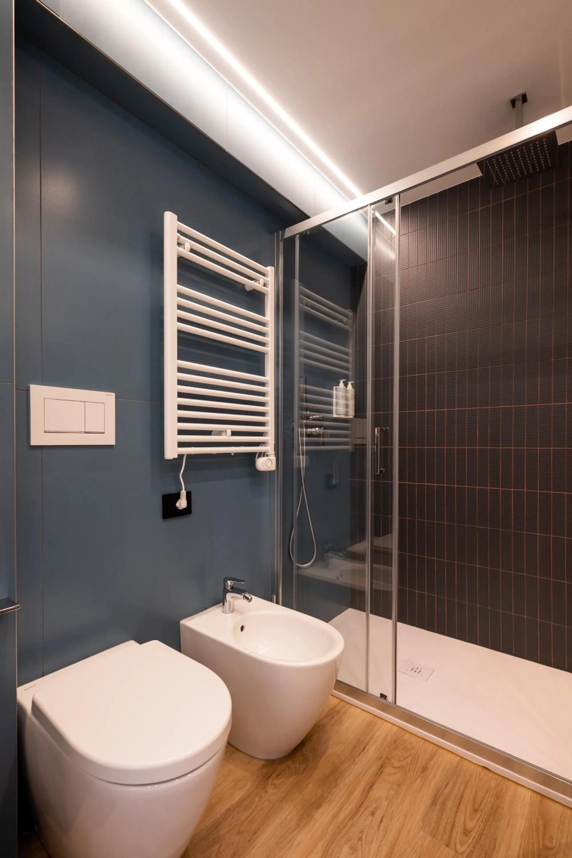 Shower in Hotel Sporting Riccione