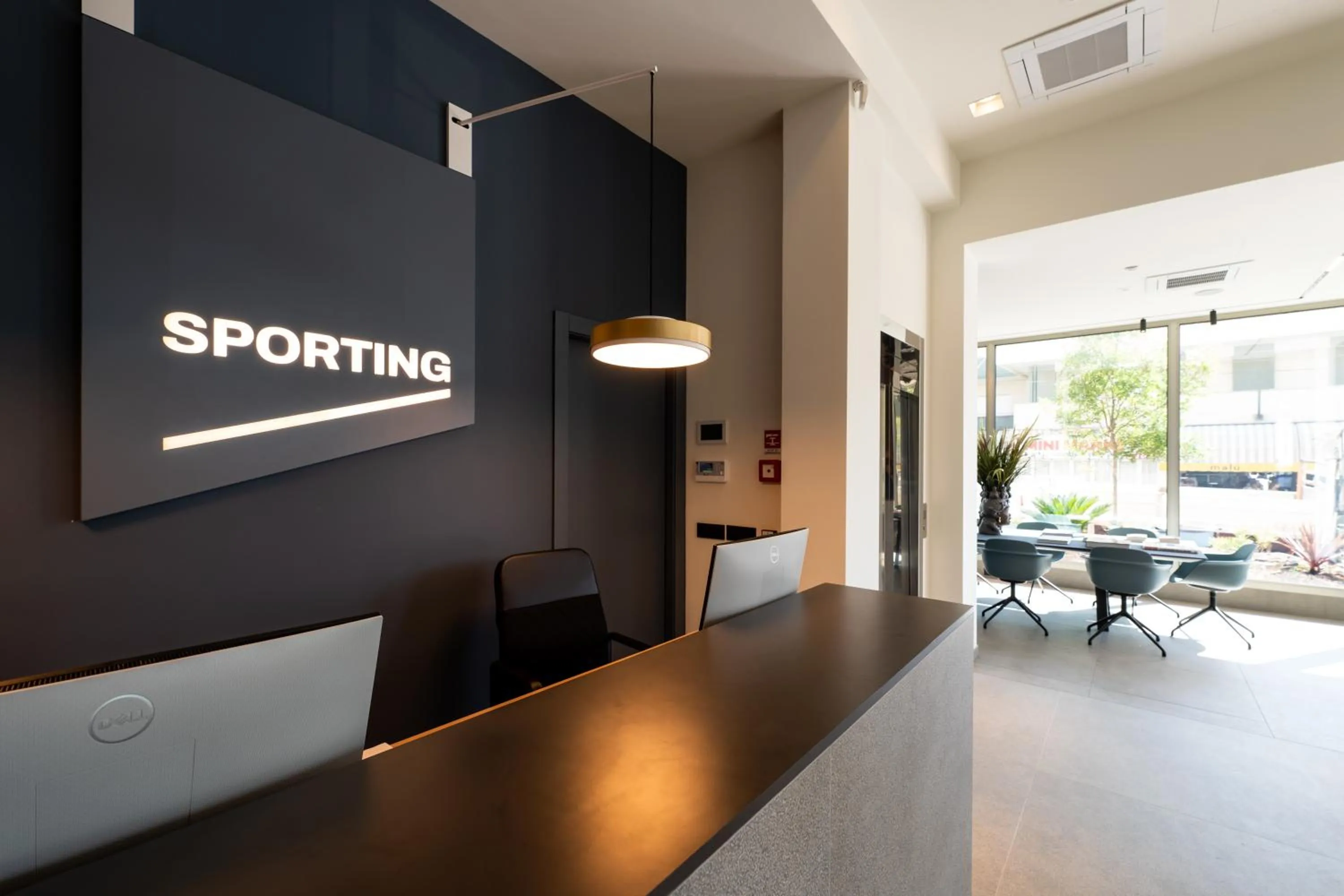 Lobby or reception in Hotel Sporting Riccione