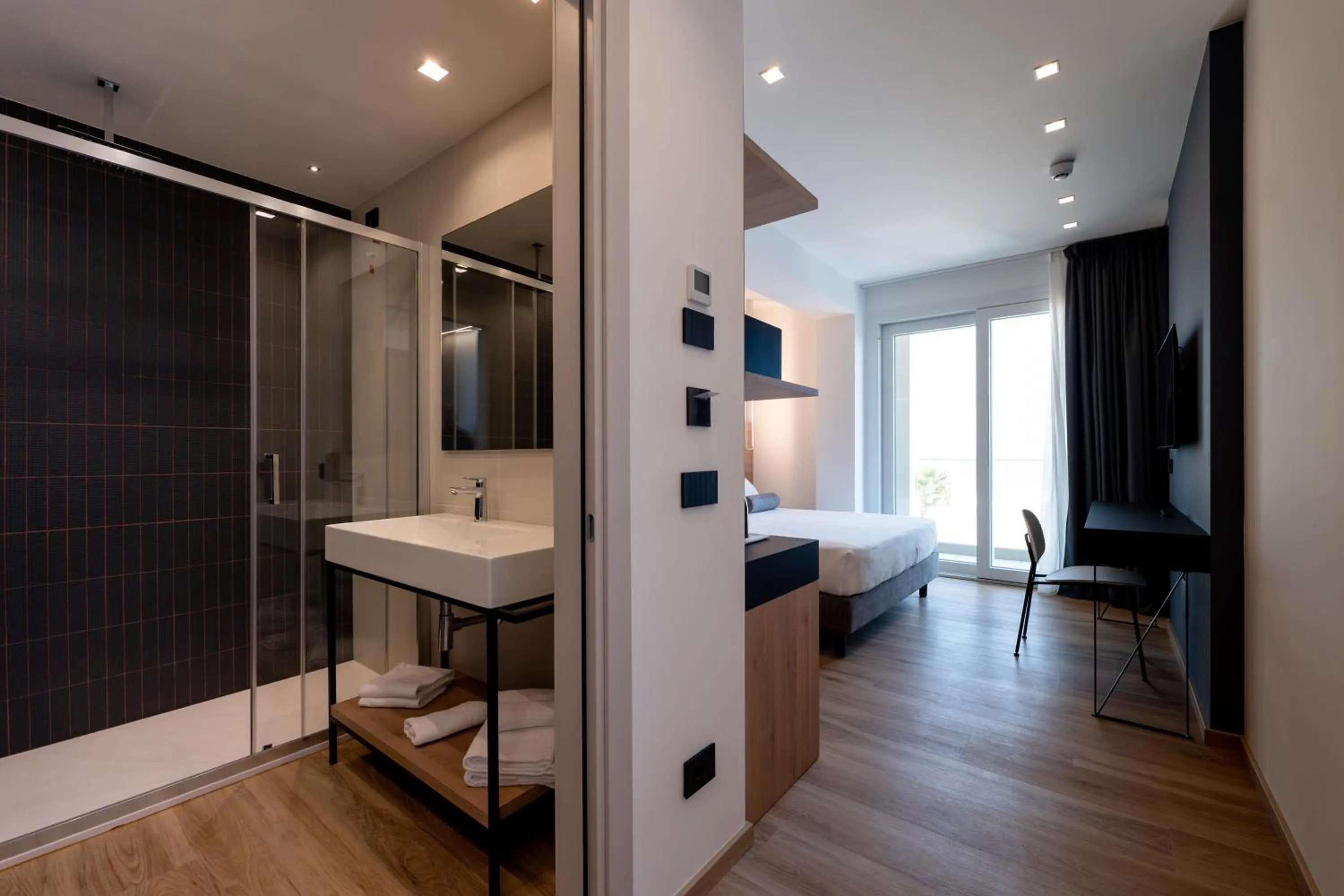 Bed in Hotel Sporting Riccione