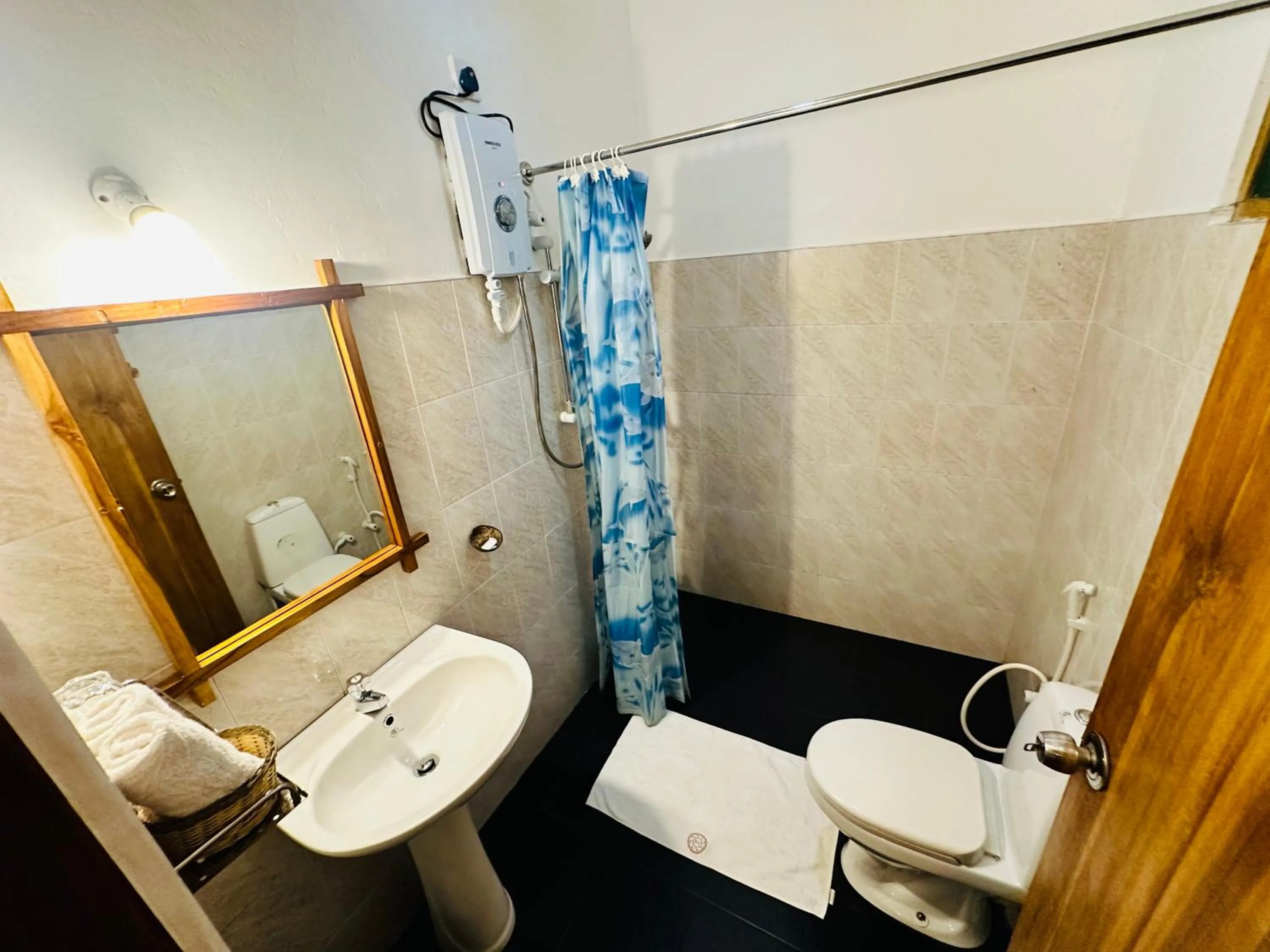 Shower in Nature House