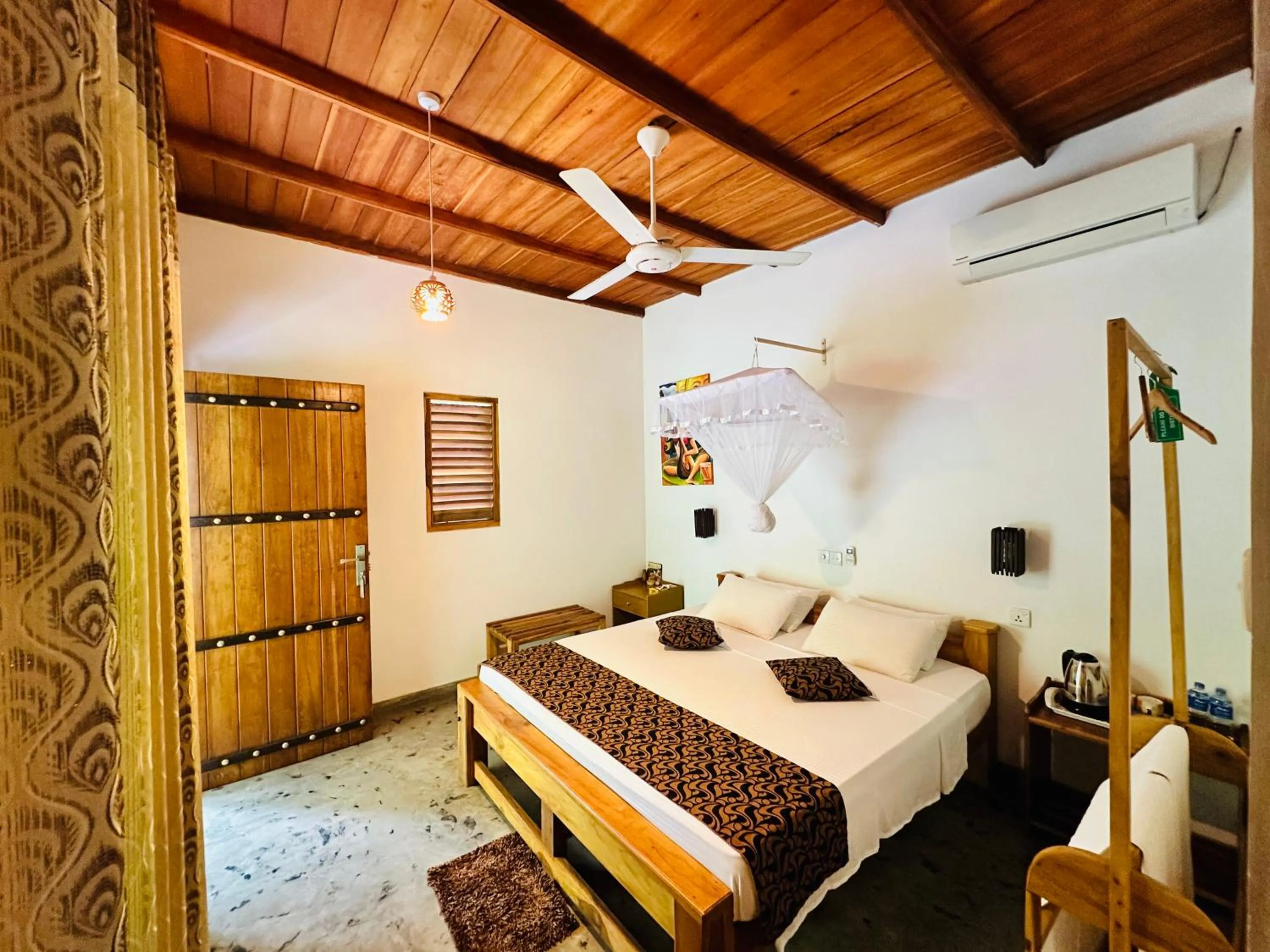 Bed in Nature House