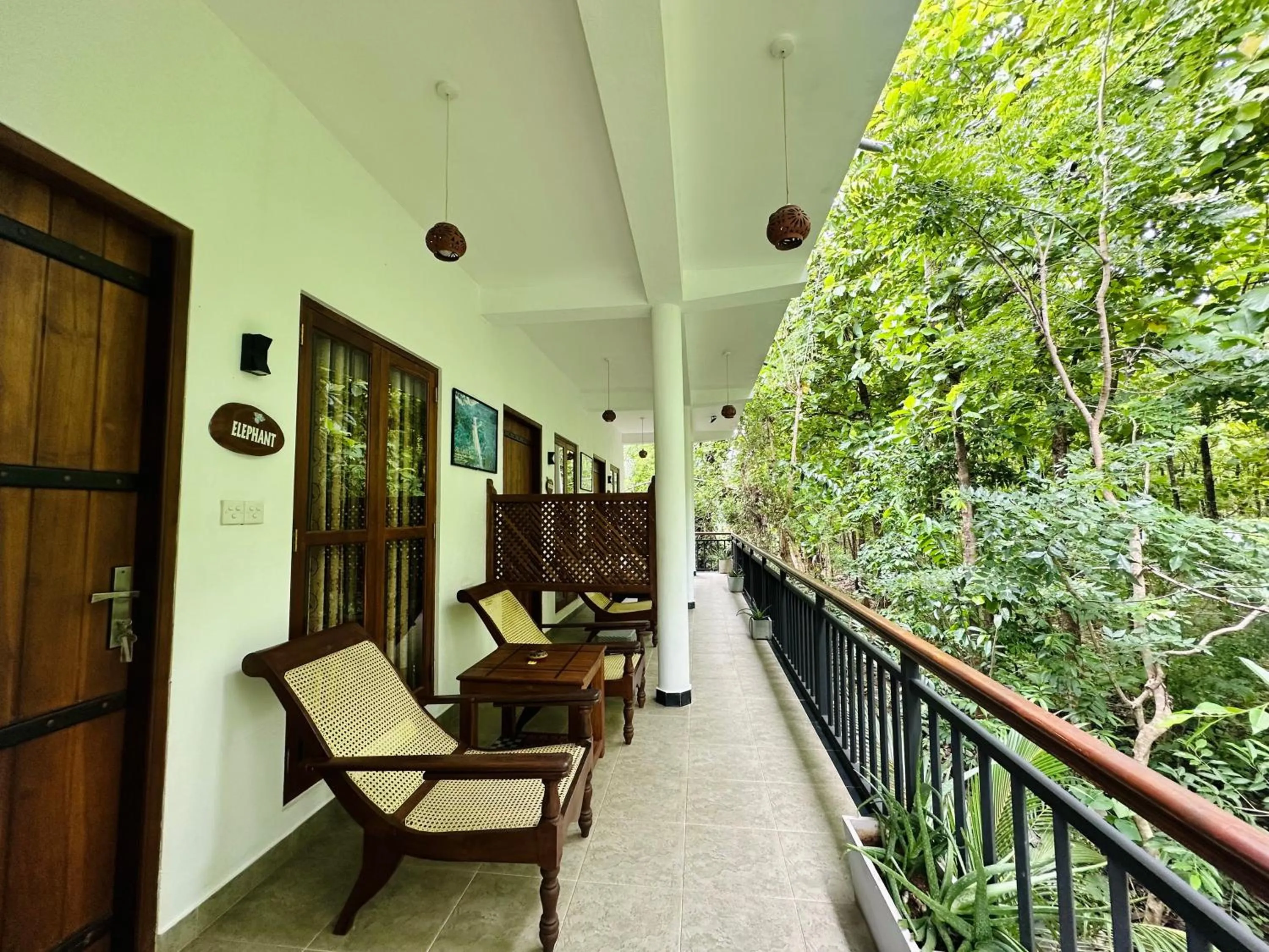 Balcony/Terrace in Nature House