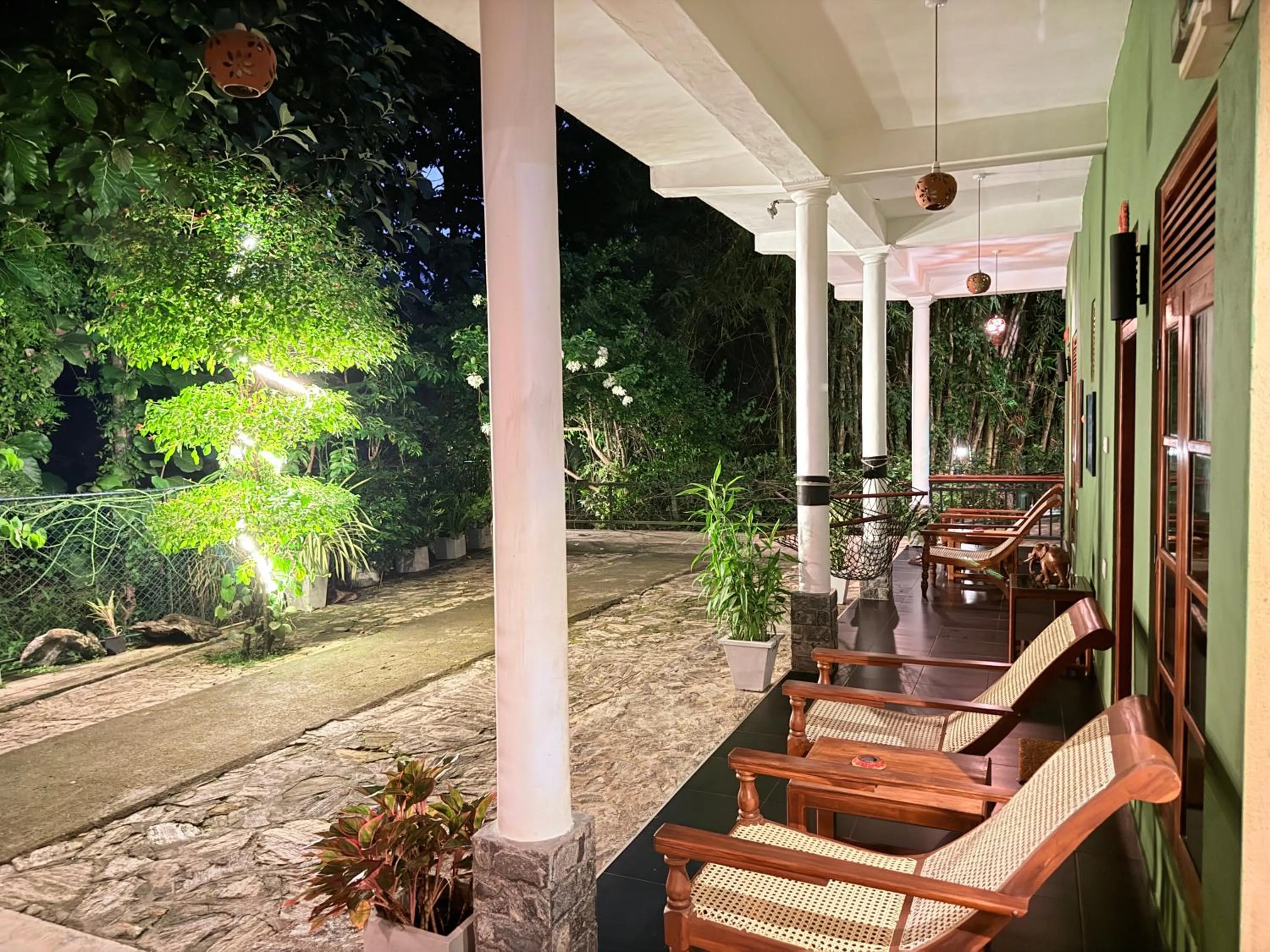 Balcony/Terrace in Nature House
