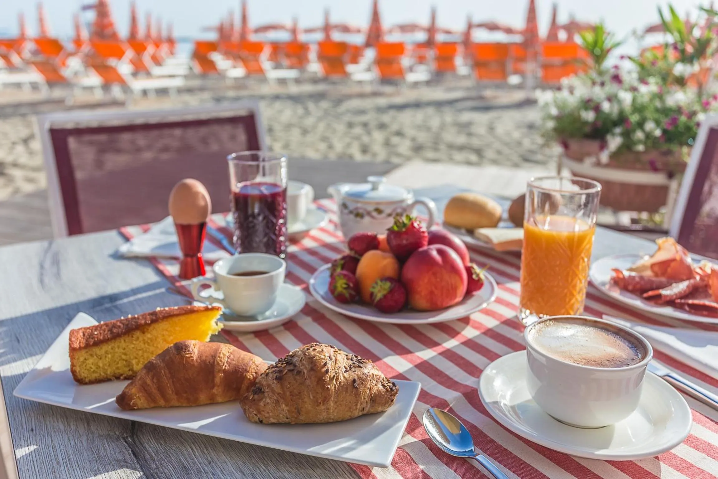 Continental breakfast in Hotel Sporting