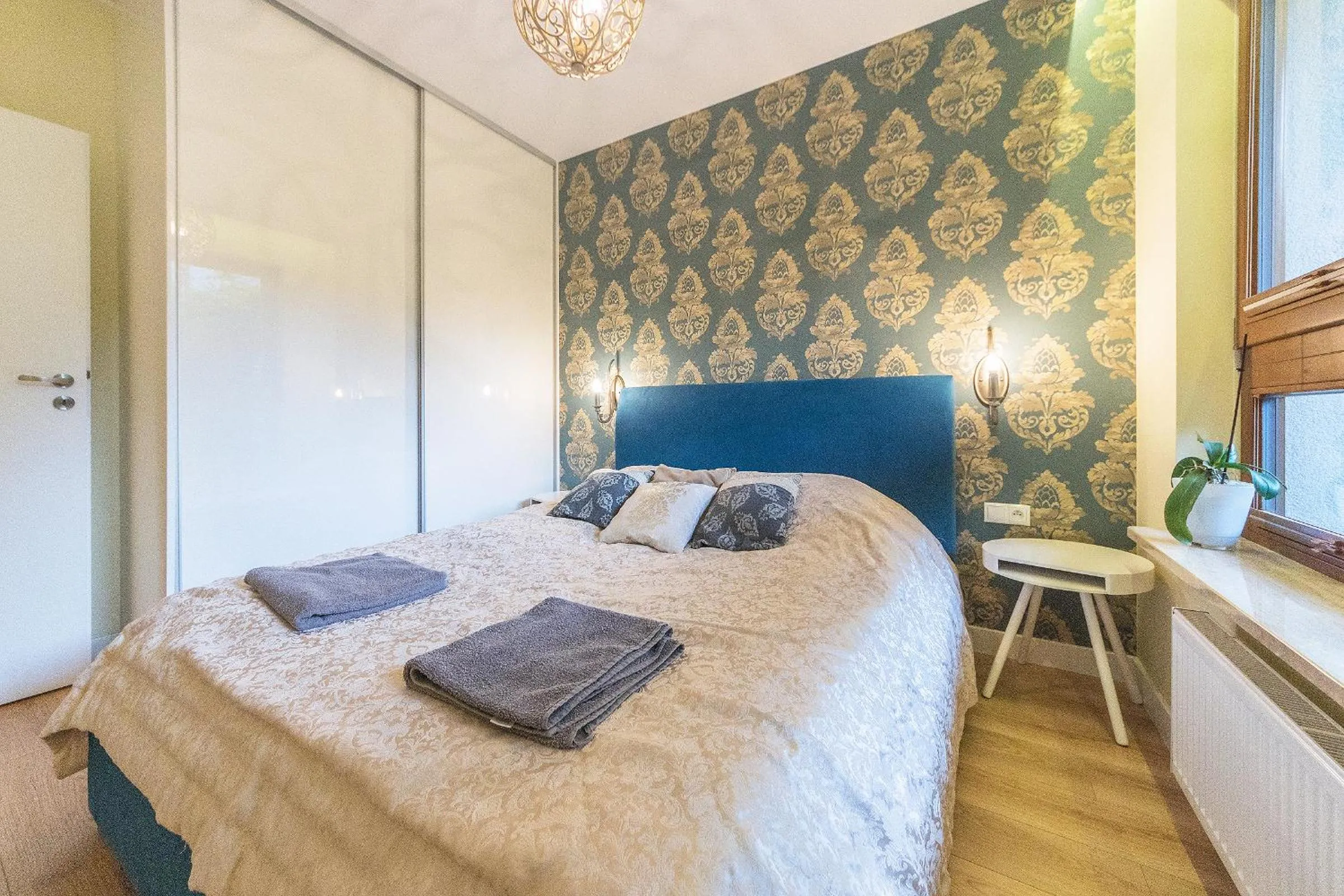 Bed in Pomorskie Apartamenty Aquarius