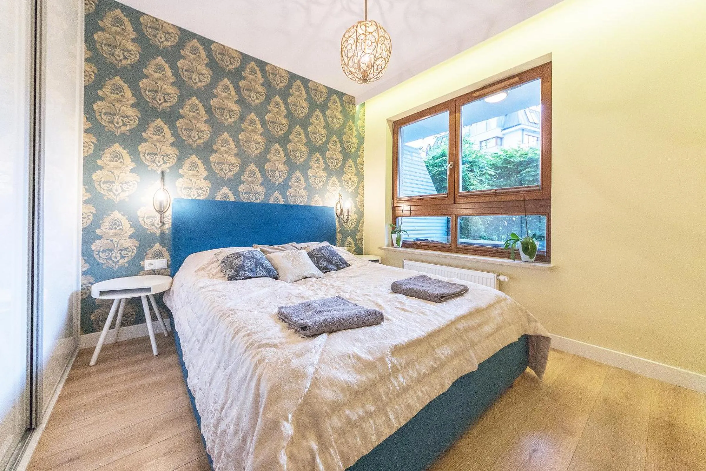 Bed in Pomorskie Apartamenty Aquarius