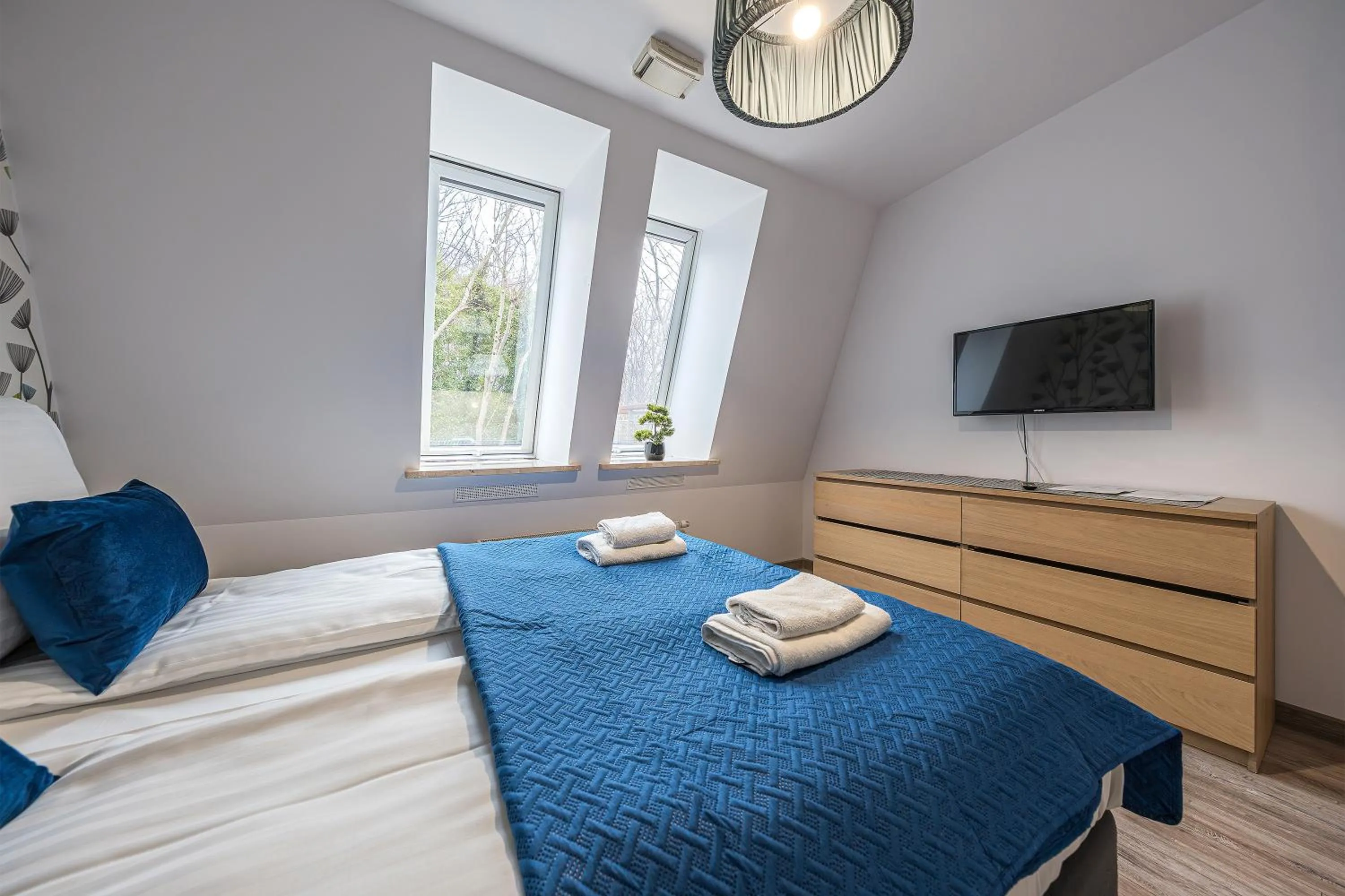 Bed in Pomorskie Apartamenty Aquarius