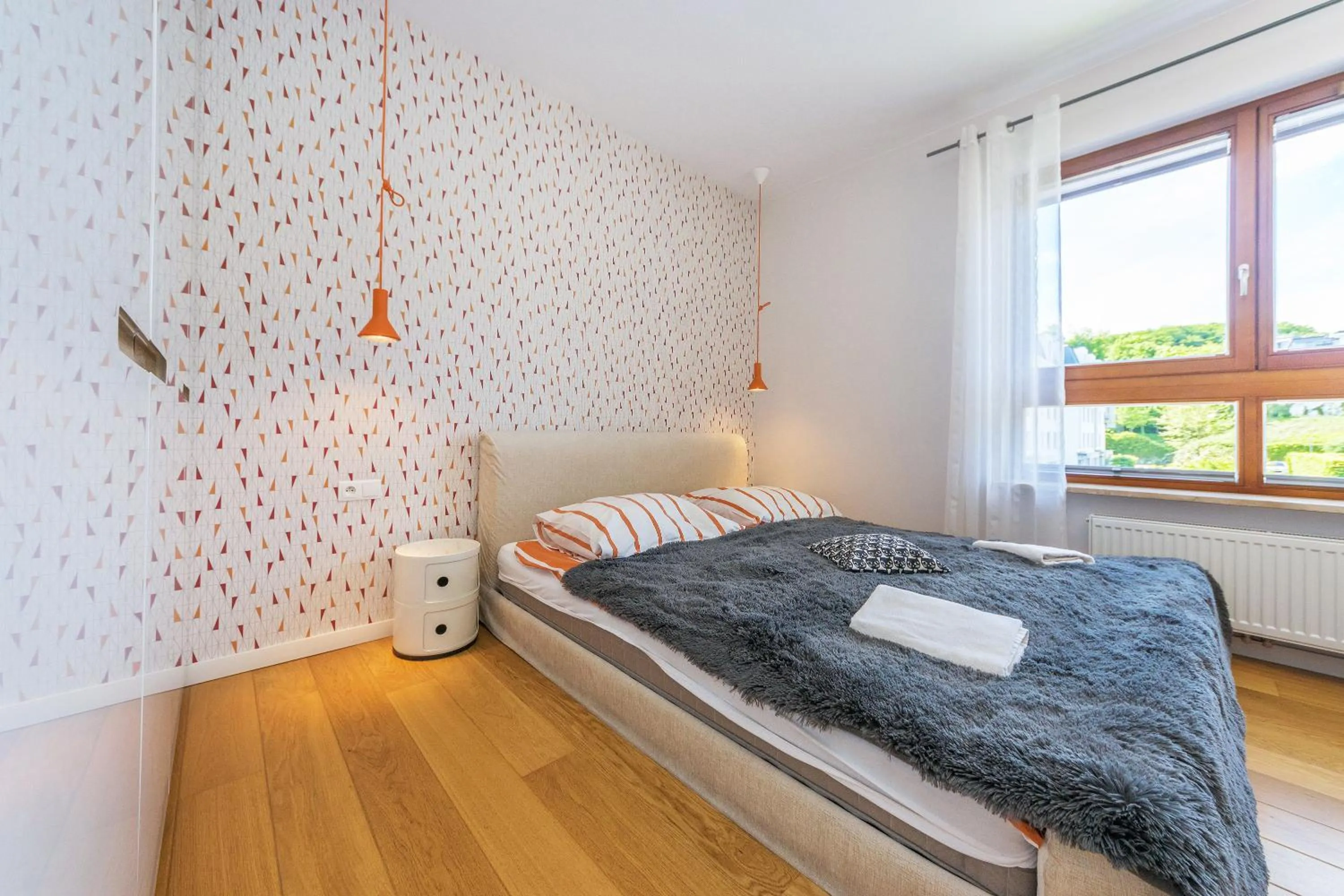 Bed in Pomorskie Apartamenty Aquarius