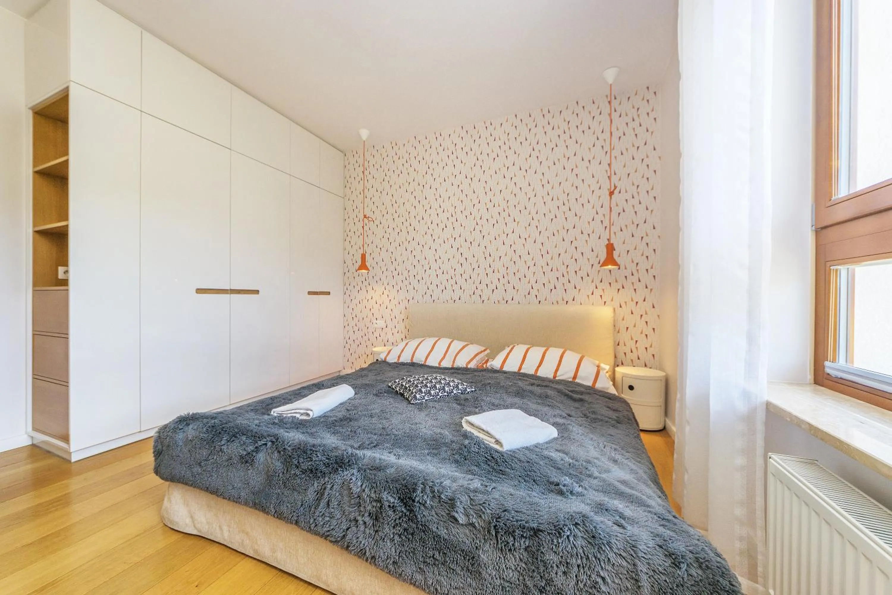 Bed in Pomorskie Apartamenty Aquarius