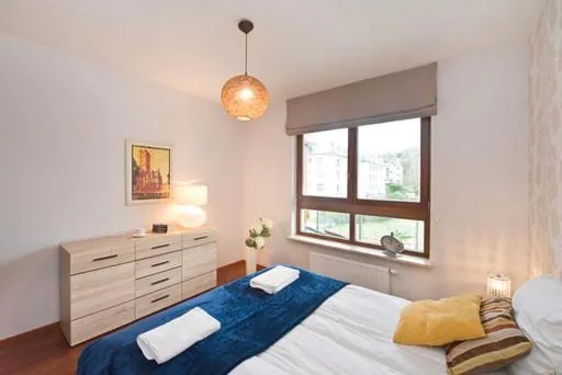 Bed in Pomorskie Apartamenty Aquarius