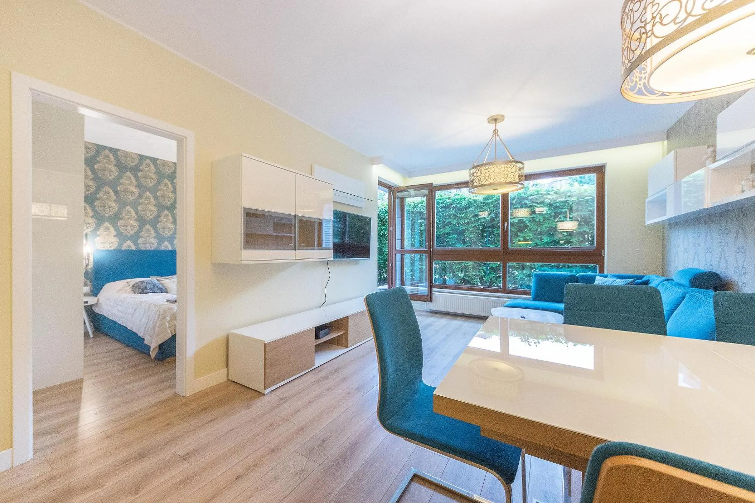 Bed in Pomorskie Apartamenty Aquarius