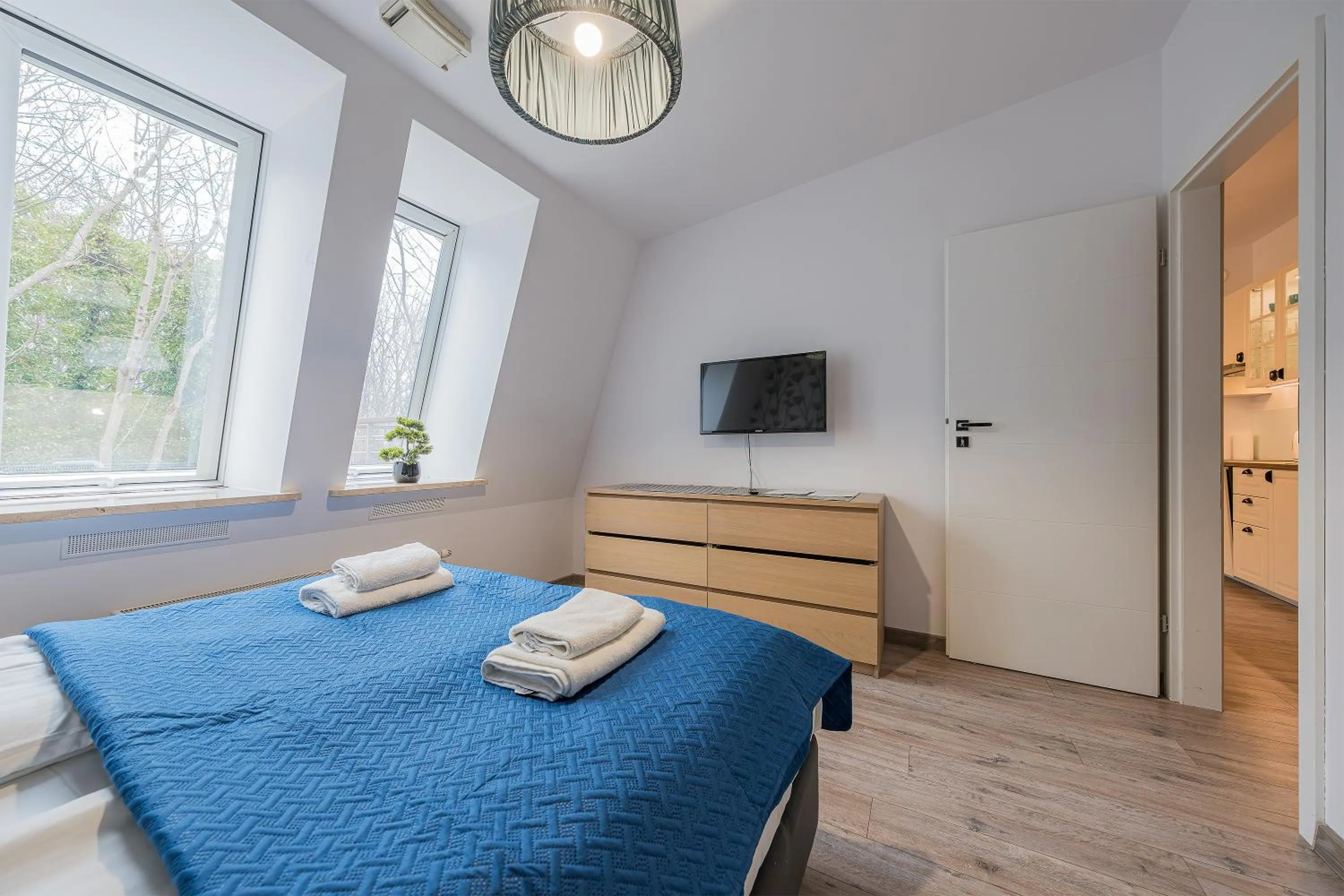 Bed in Pomorskie Apartamenty Aquarius