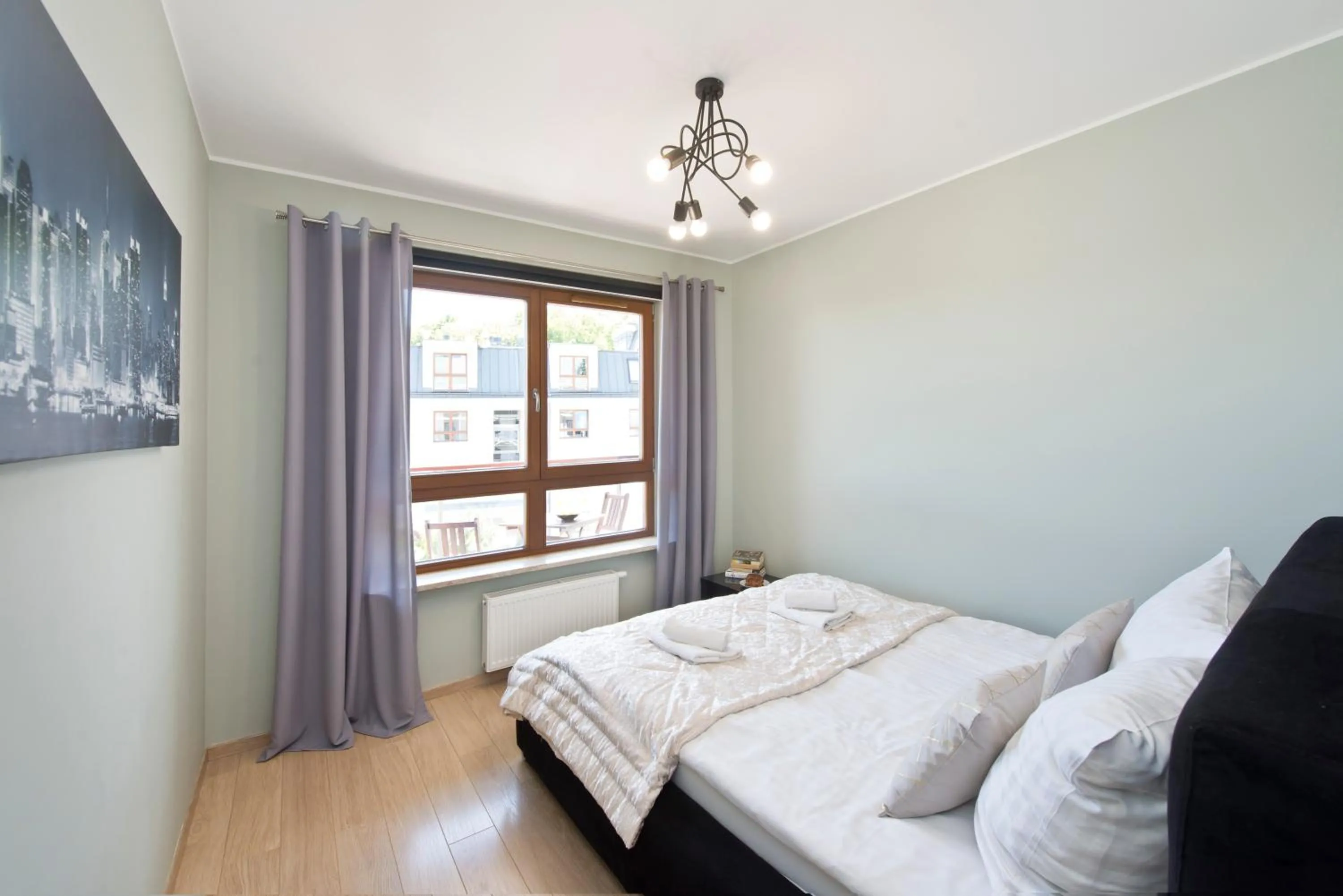 Bed in Pomorskie Apartamenty Aquarius