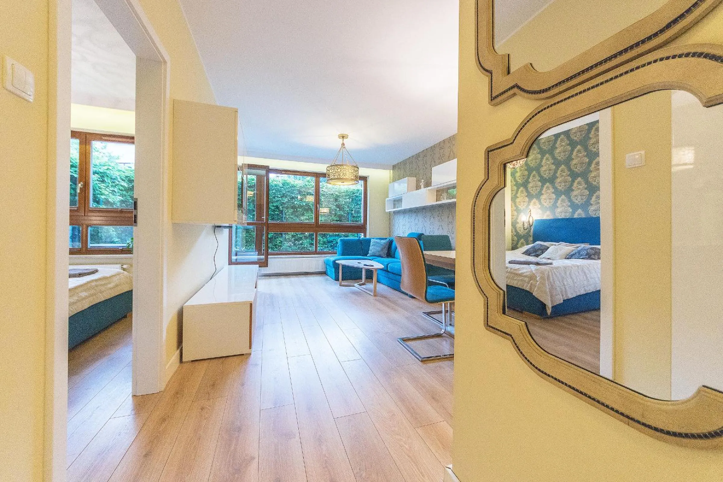 Bed in Pomorskie Apartamenty Aquarius