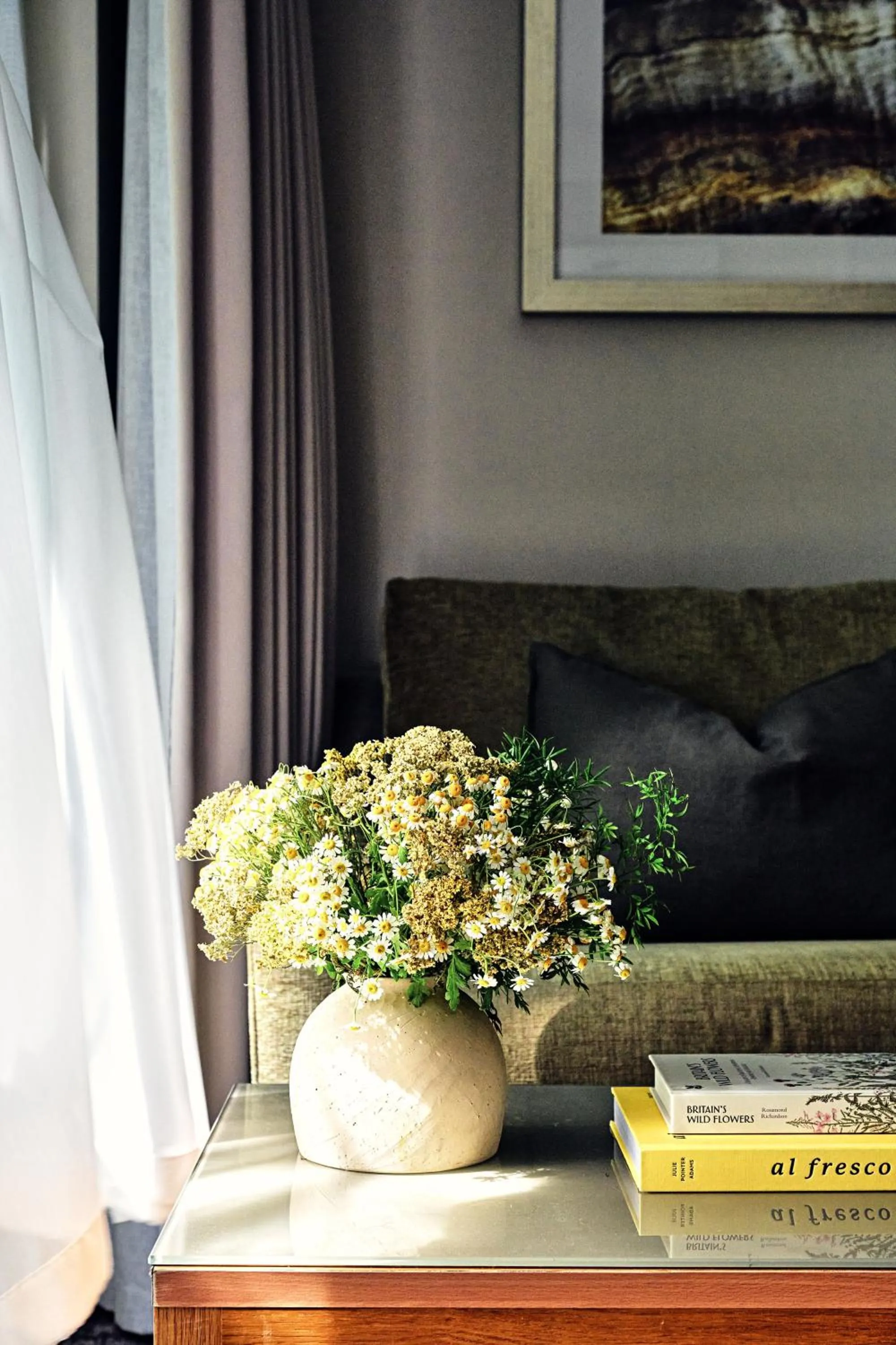 Bedroom in Rhinefield House Hotel
