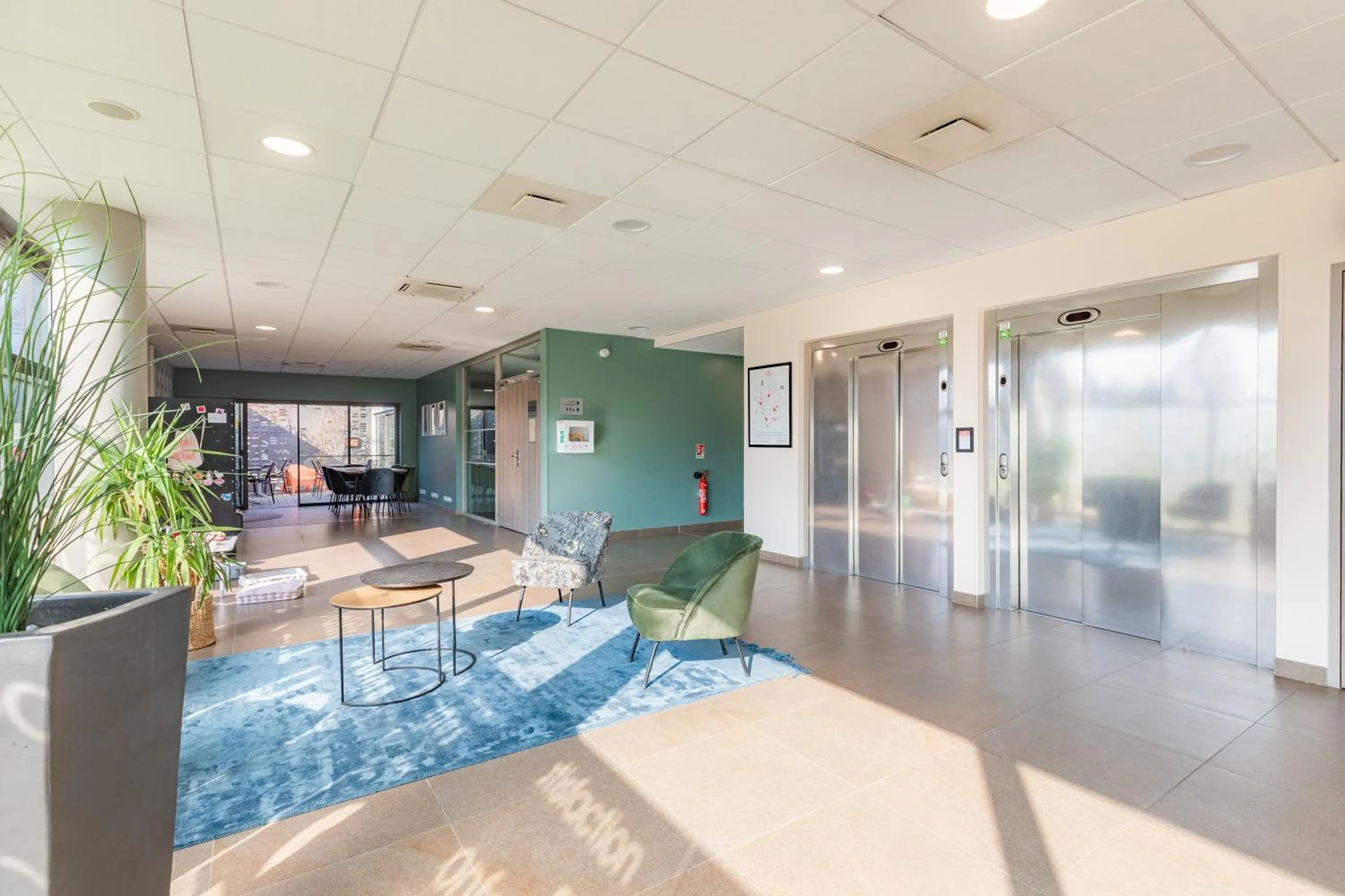 Lobby or reception in Appart’City Confort Rennes – Cesson Sévigné