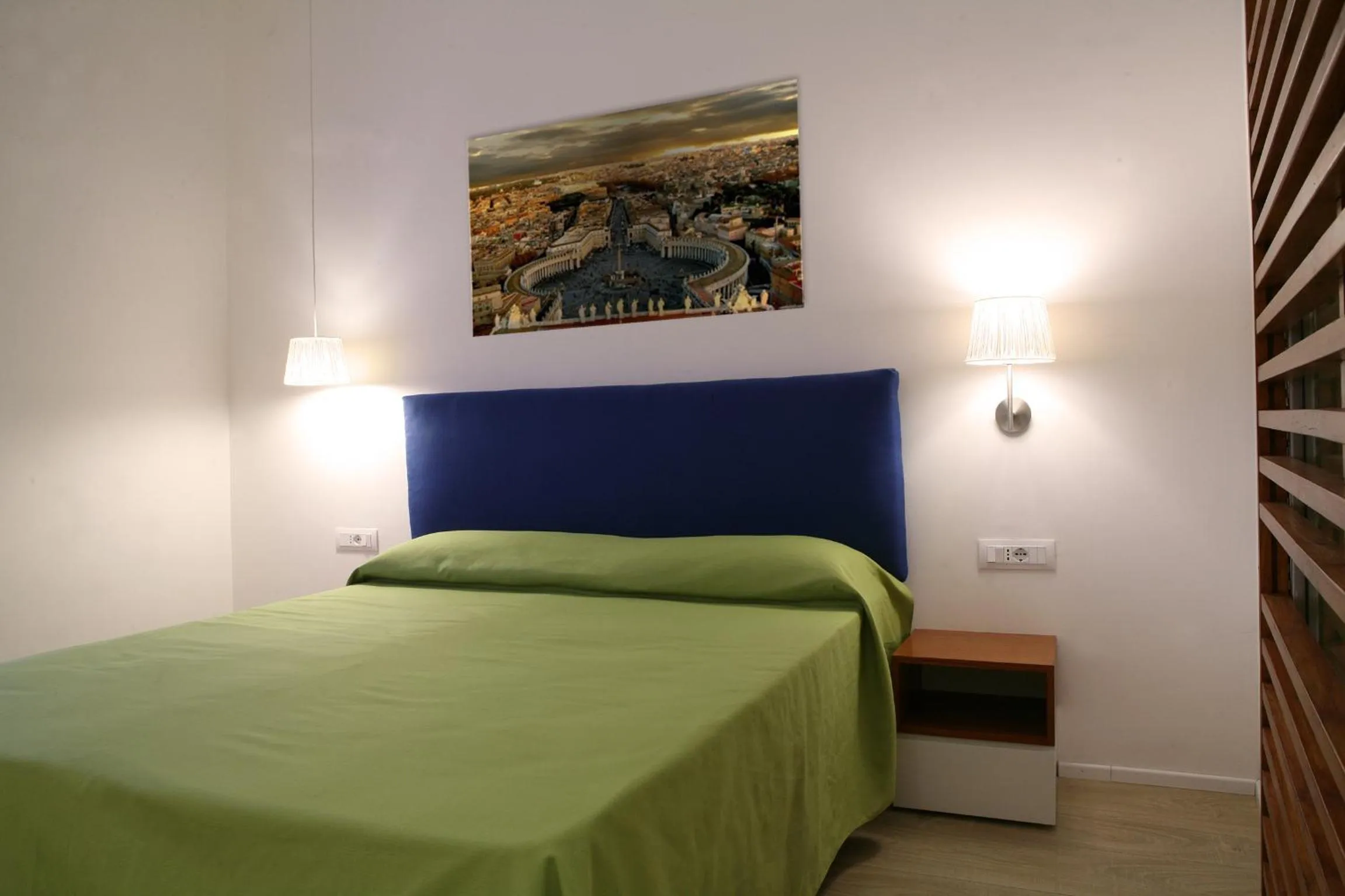 Bed in Why Not Roma Suite