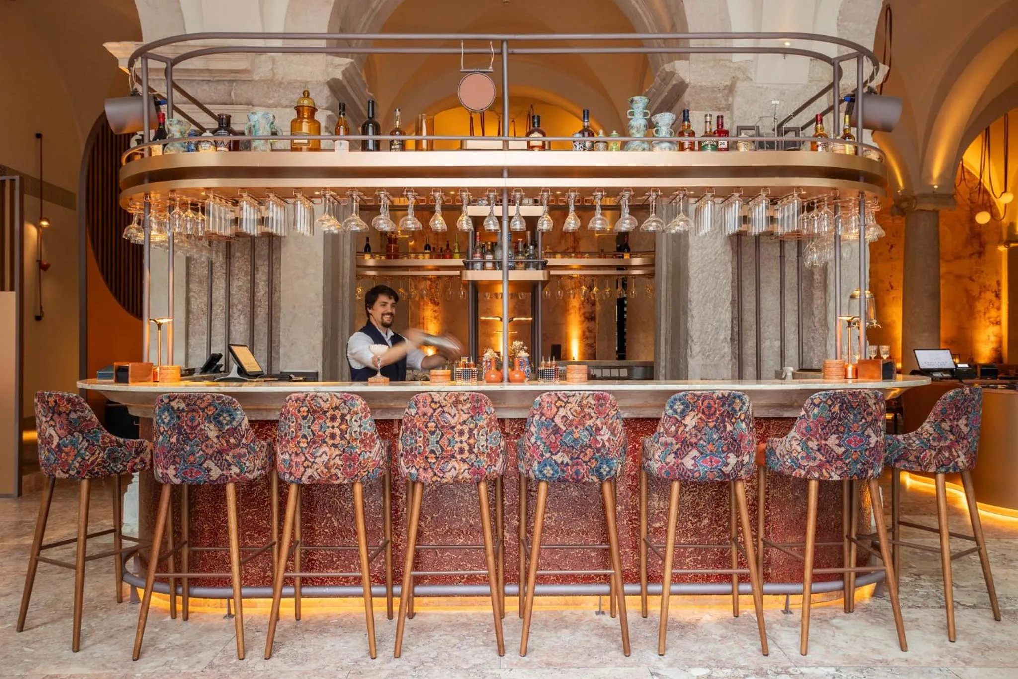Lounge or bar in Convent Square Lisbon, Vignette Collection by IHG