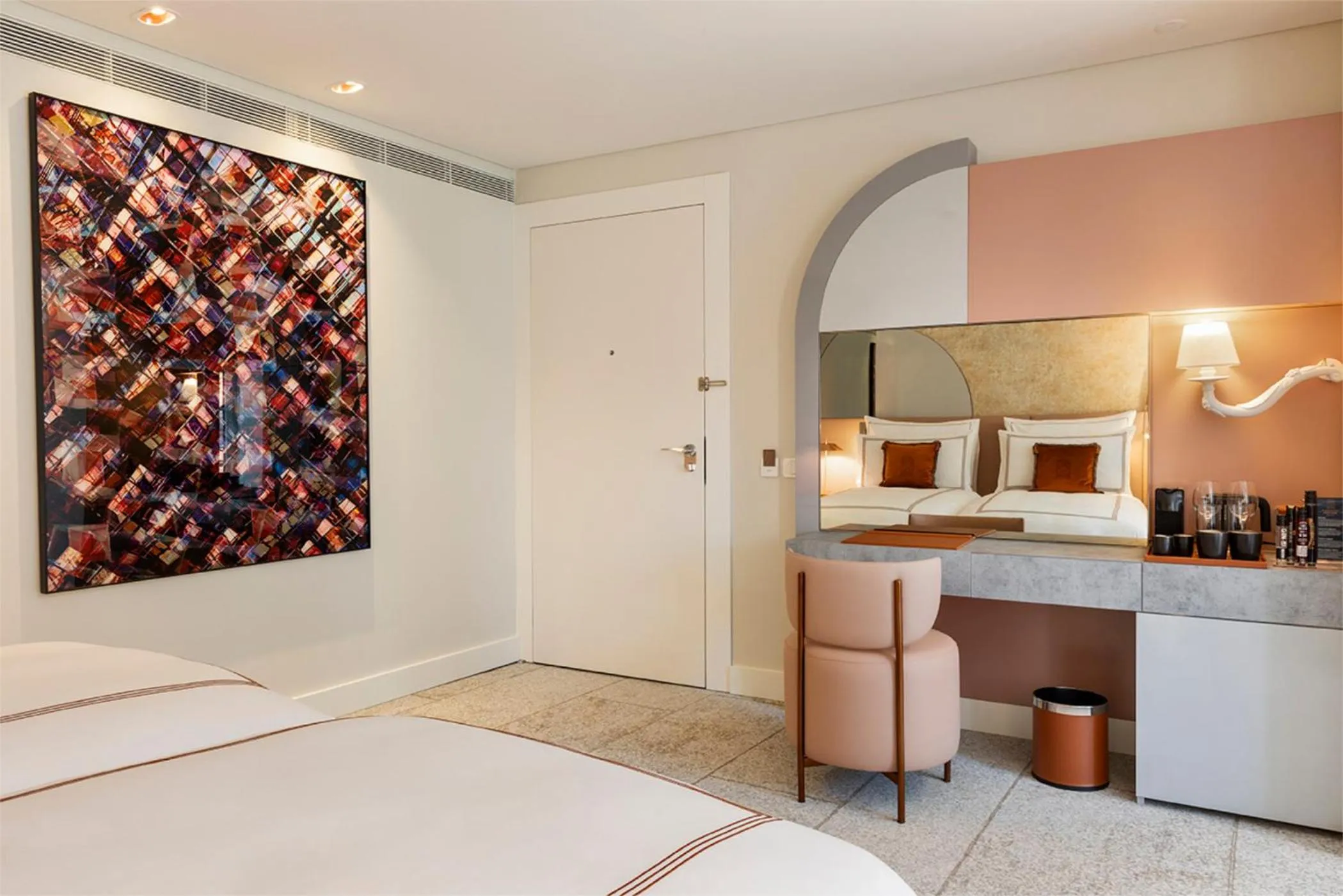Photo of the whole room, Bed in Convent Square Lisbon, Vignette Collection by IHG