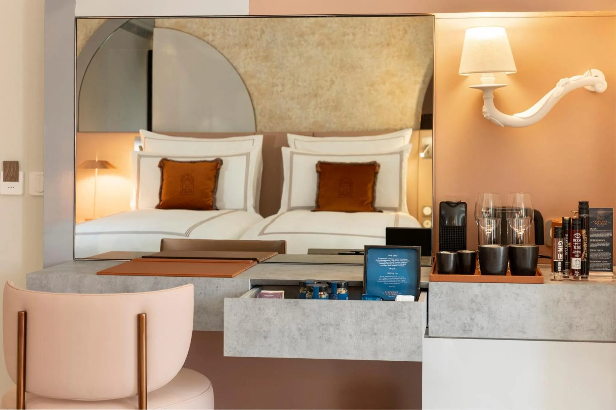 Photo of the whole room, Bed in Convent Square Lisbon, Vignette Collection by IHG