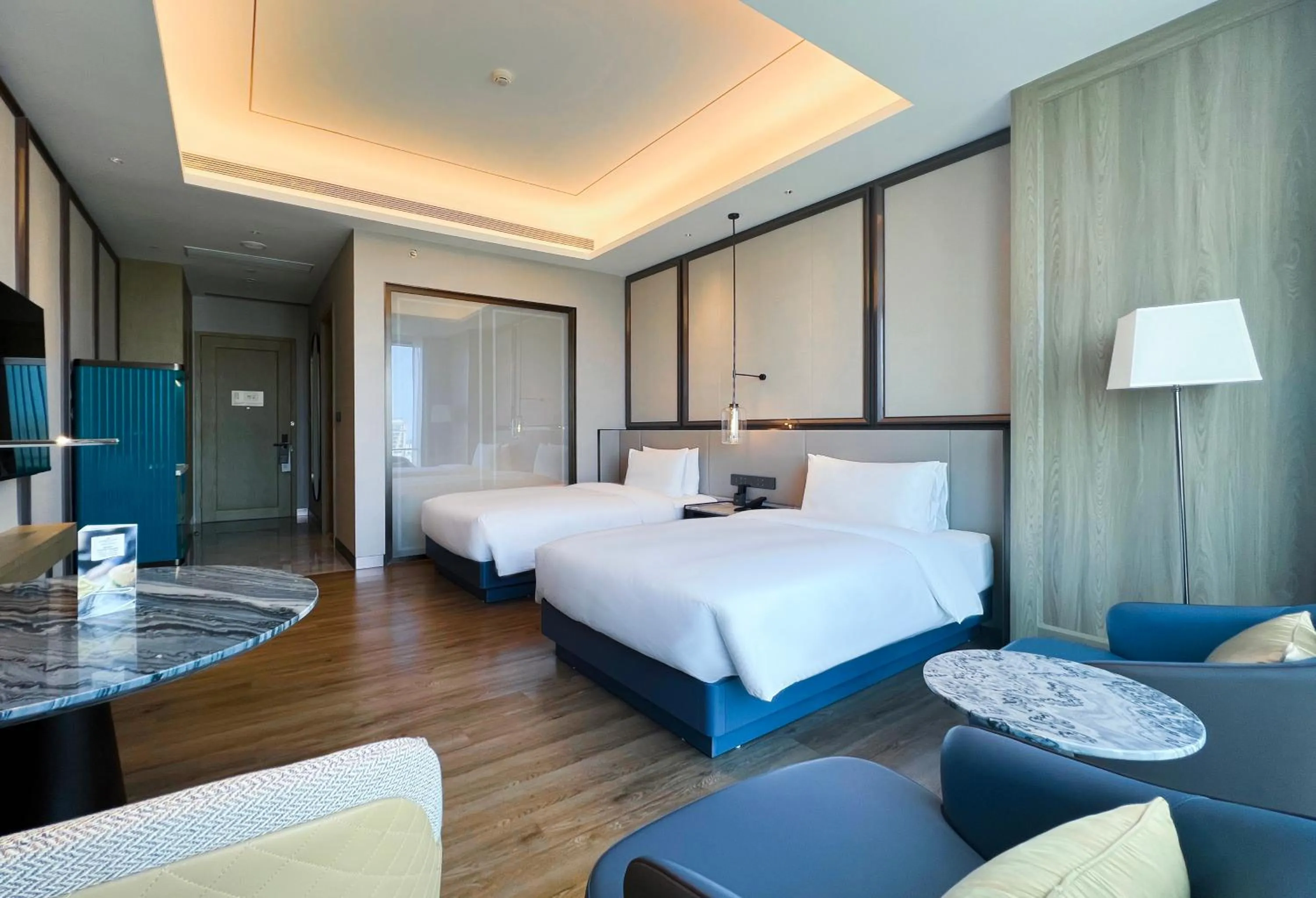 Bedroom, Bed in Crowne Plaza Hangzhou Linping by IHG