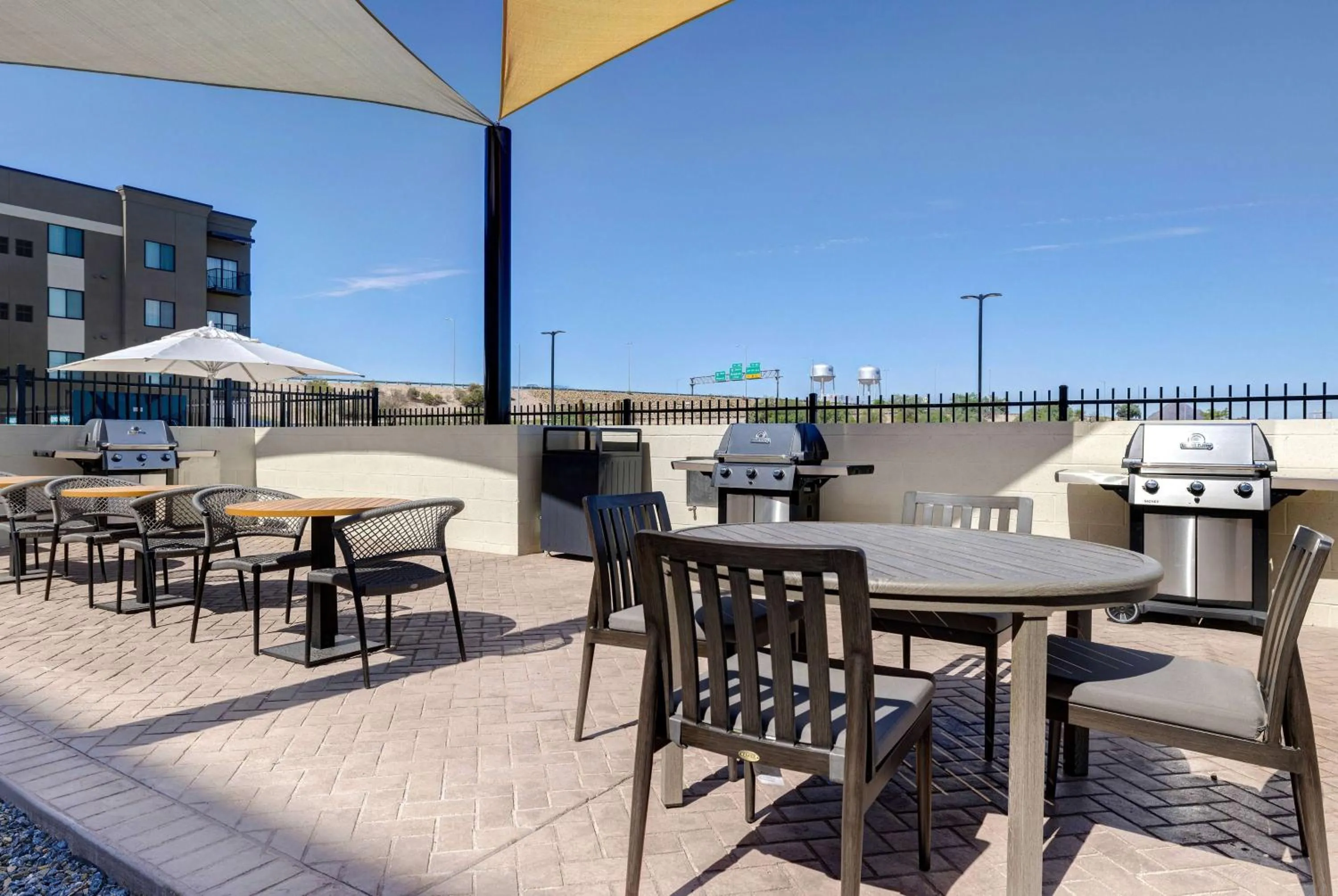 Inner courtyard view in WaterWalk Extended Stay by Wyndham Tucson