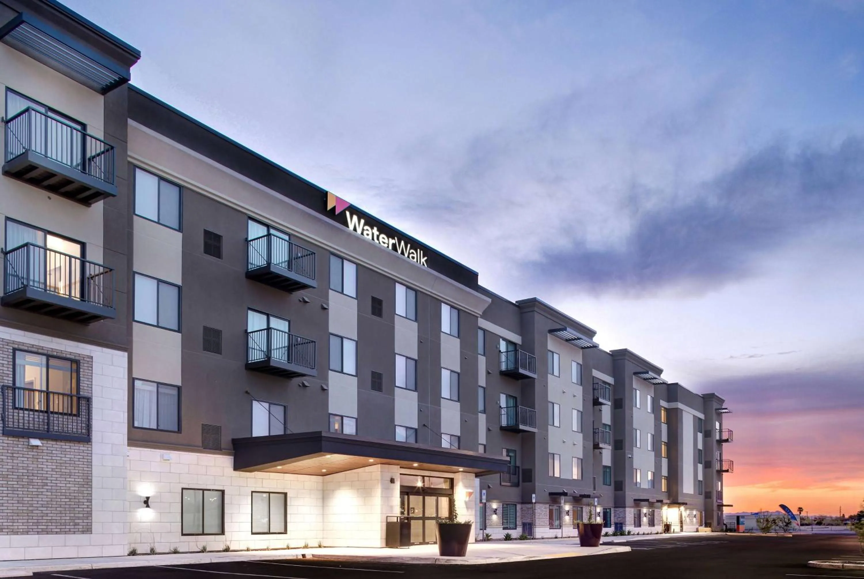 Property building in WaterWalk Extended Stay by Wyndham Tucson